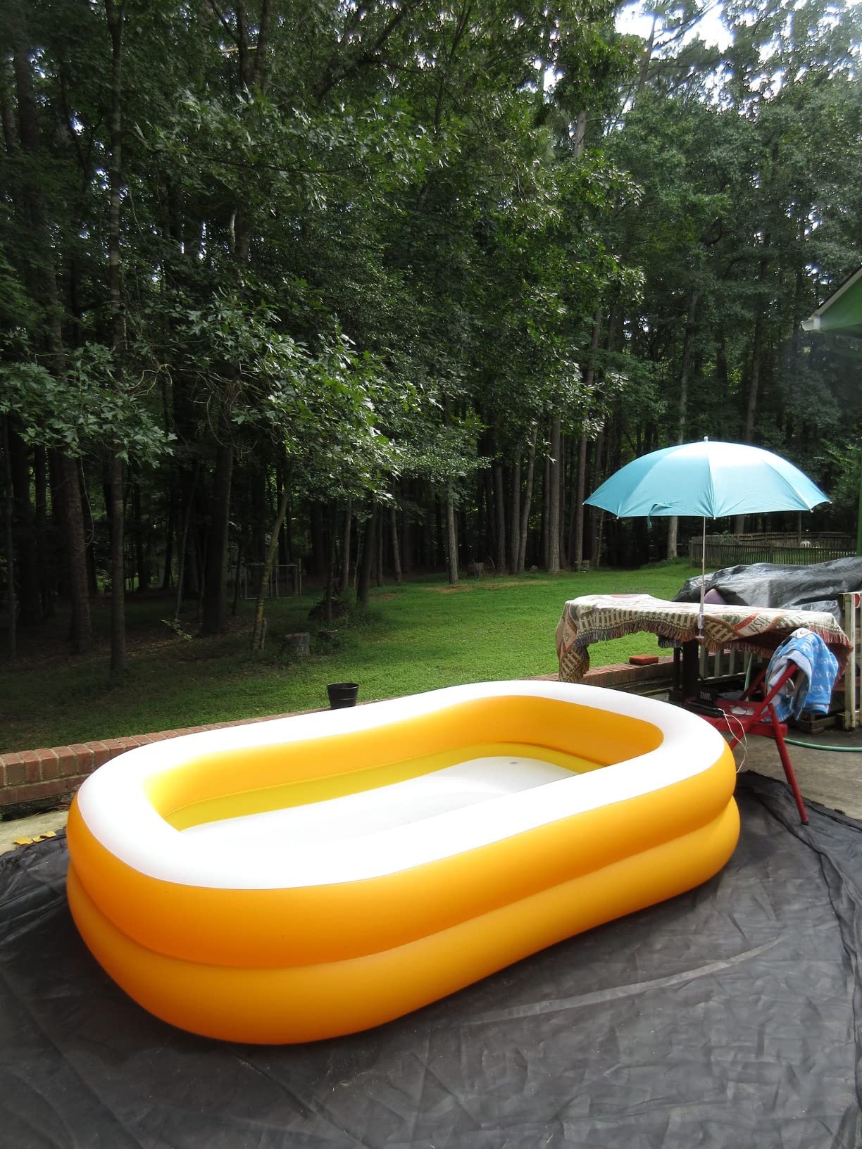 INTEX Rectangular Family Lounge Inflatable Swimming Pool for Kids & Adults customer photo 2