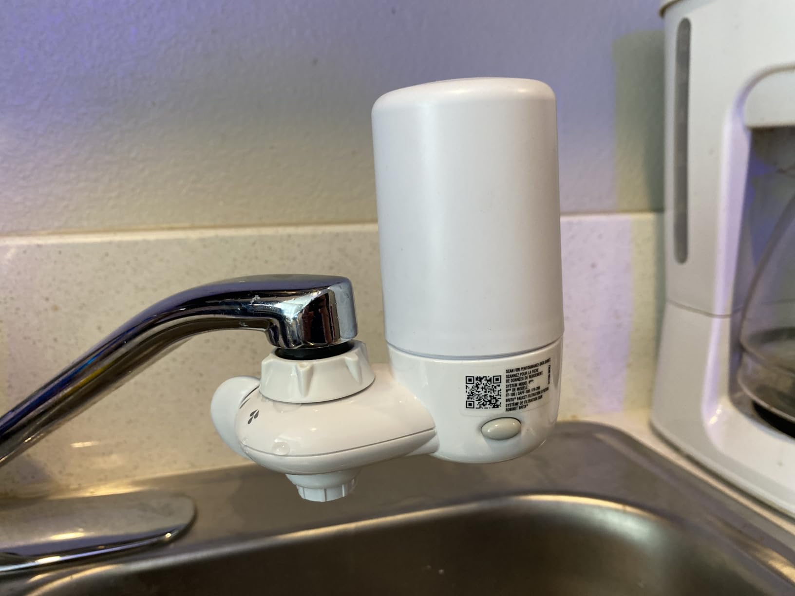 Brita Elite Advanced White Faucet Water Filter System, 1 Filter customer photo 2
