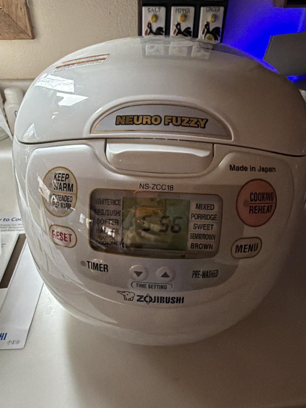 Zojirushi Neuro Fuzzy 10-Cup Rice Cooker and Warmer (Premium White) customer photo 2