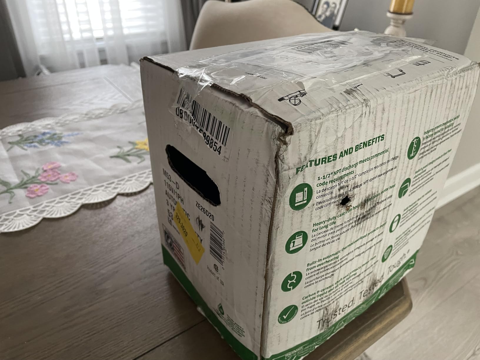 Zoeller M53 Mighty-mate Submersible Sump Pump, 1/3 Hp customer photo 1