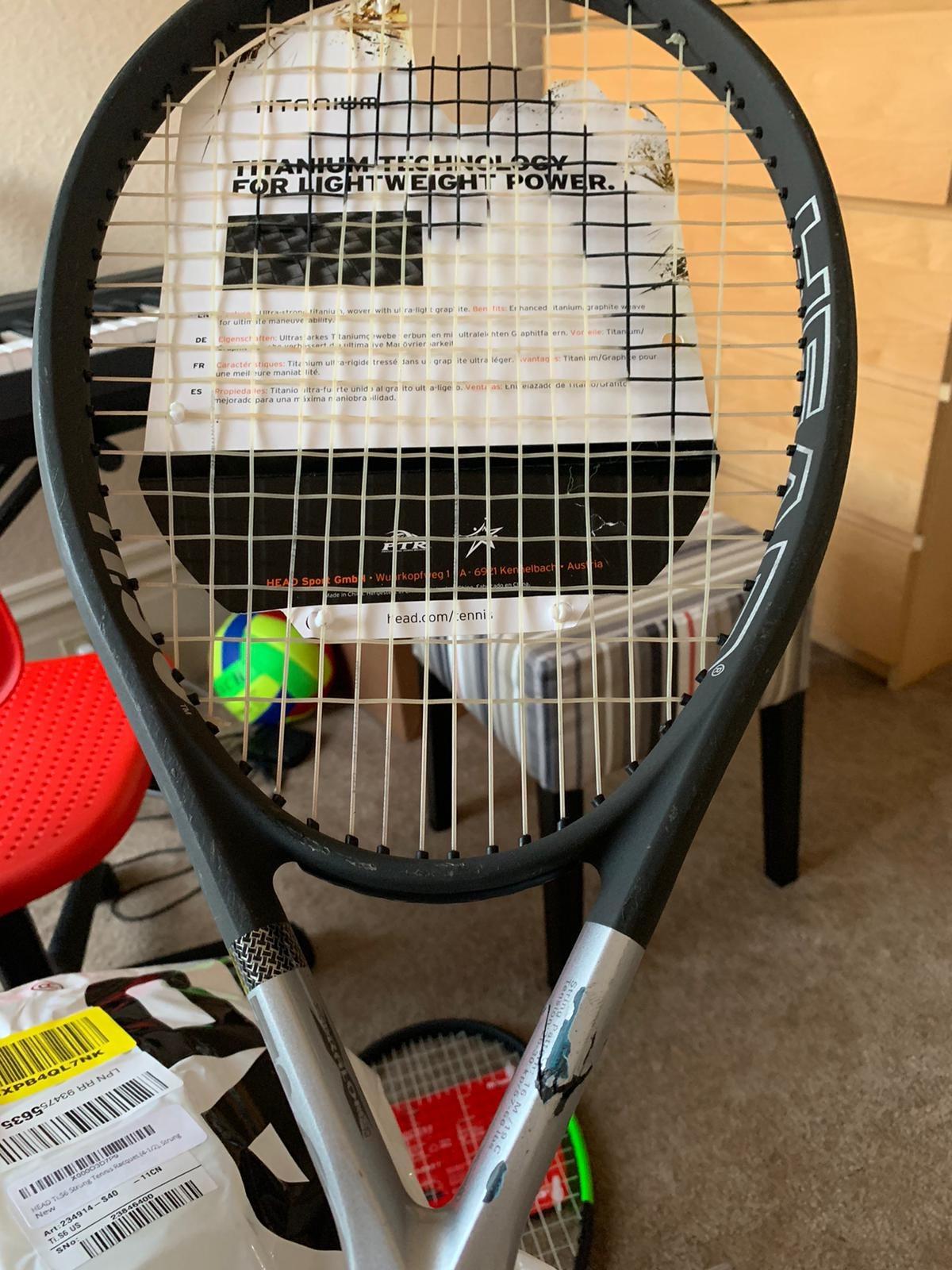 HEAD Ti S6 Tennis Racket customer photo 1