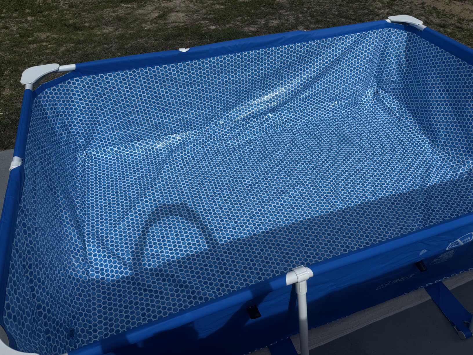 INTEX Metal Frame 14ft 9in x 7ft 3in x 33in Above Ground Swimming Pool customer photo 2