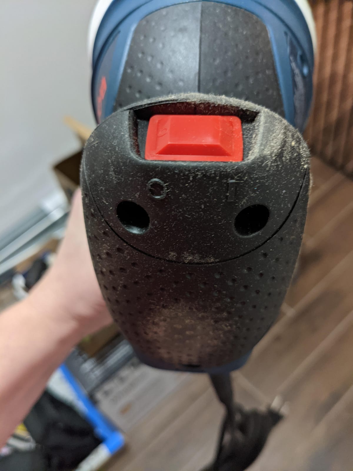 BOSCH ROS10 5 Inch 120 Volt 5 Inch Single-Speed Palm Random Orbit Sander, Polisher customer photo 1