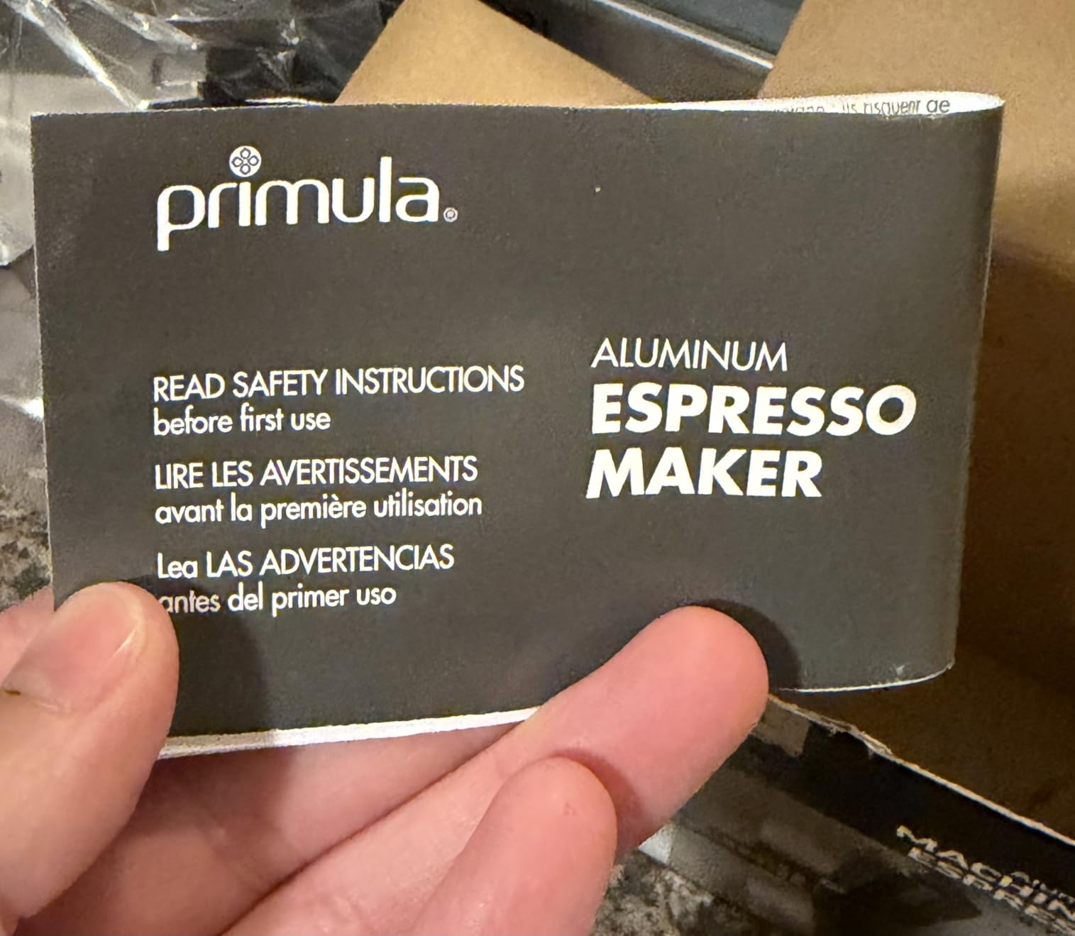Primula Classic Stovetop Espresso and Coffee Maker, Moka Pot for Italian and Cuban Café Brewing, Greca Coffee Maker, Cafeteras, 6 Espresso Cups, Silver customer photo 2