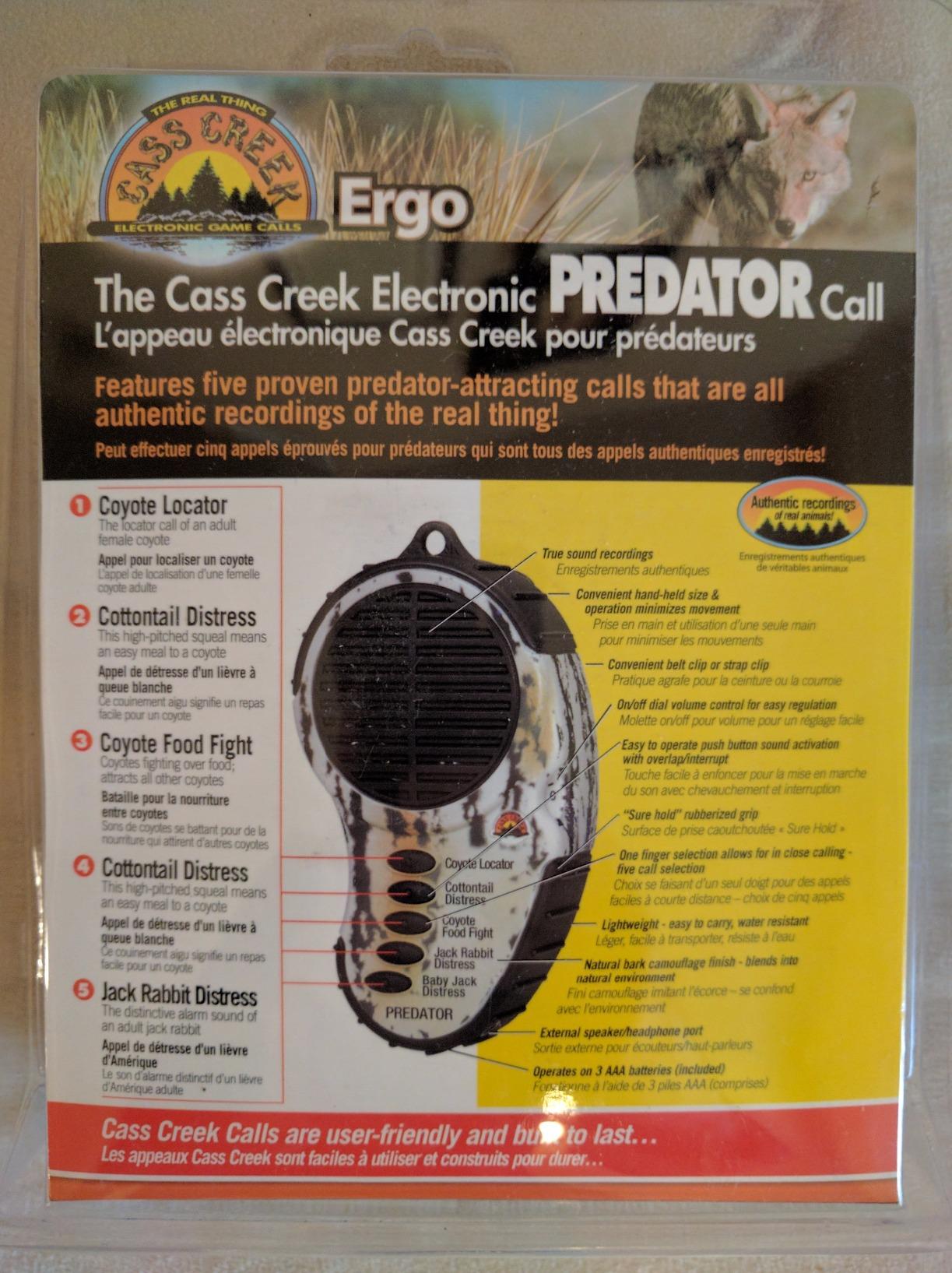 Cass Creek Ergo Call, Handheld Electronic Hunting Call, Compact Design, 5 Authentic Calls in 1, Expert Calls for Everyone customer photo 2