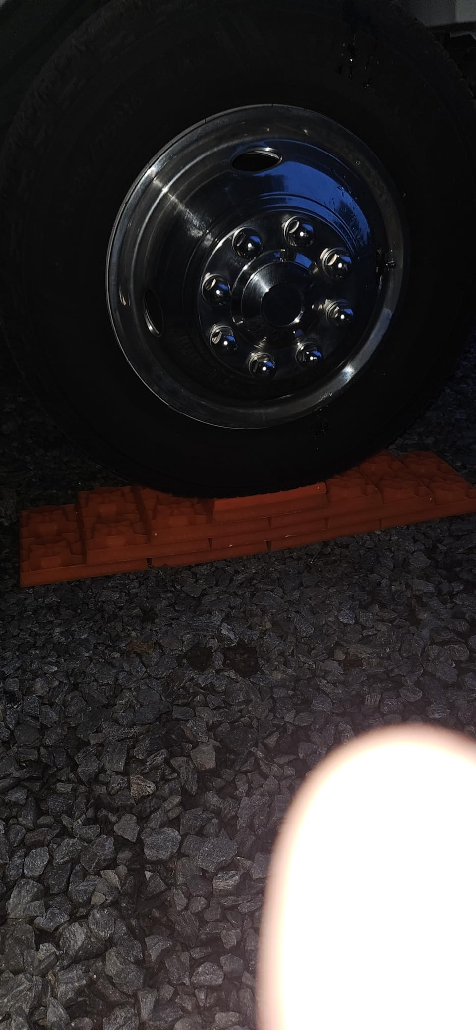 Lynx Levelers 11 Pack Including 1 Lynx Cap Level Top for RV/Trailer/Motorhome/Vanlife Interlocking Leveling Blocks with Storage Bag for Most Leveling and Stabilizing Functions. 00015, Made in USA. customer photo 1