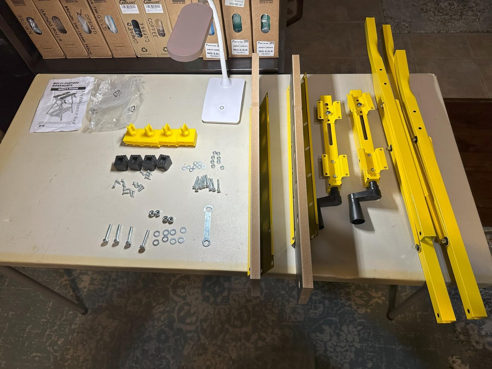 Performance Tool W54025 Portable Folding Workbench and Vise customer photo 2