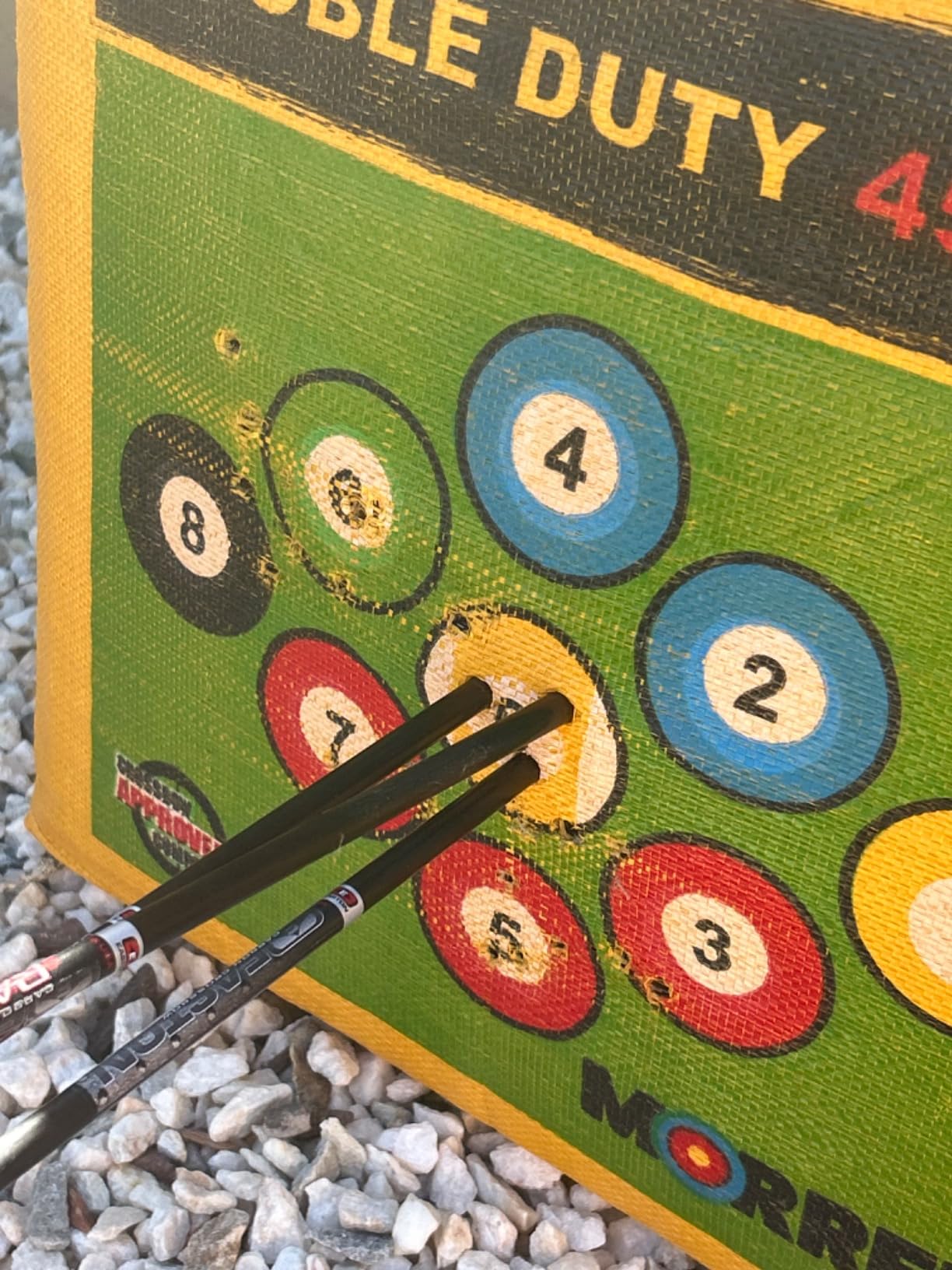 Morrell Double Duty 450 FPS Cube Field Point Archery Bag Target, Yellow customer photo 2