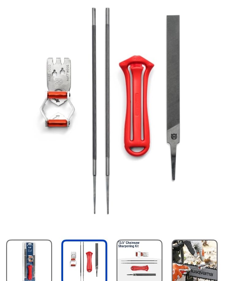 Husqvarna Chainsaw File Kit for 3/8