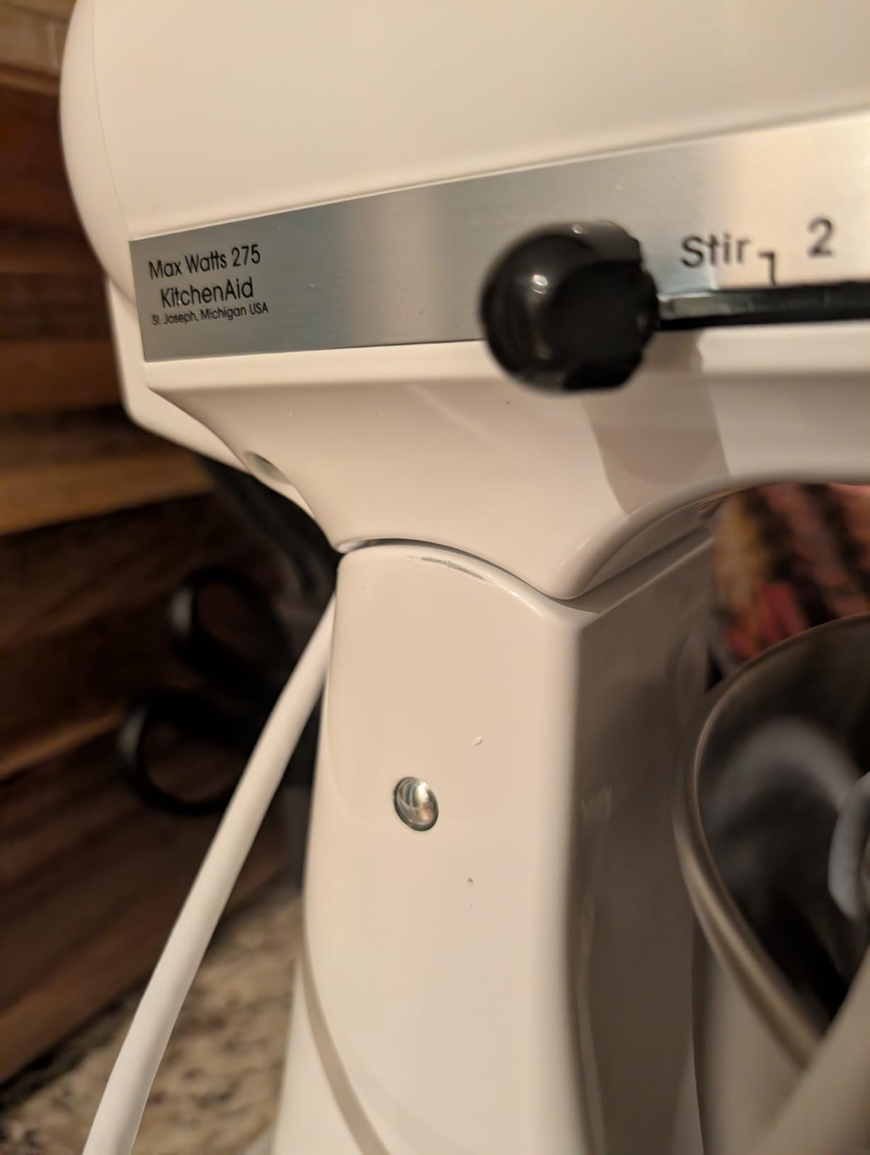 KitchenAid Classic Series 4.5 Quart Tilt-Head Stand Mixer K45SS, Onyx Black customer photo 2