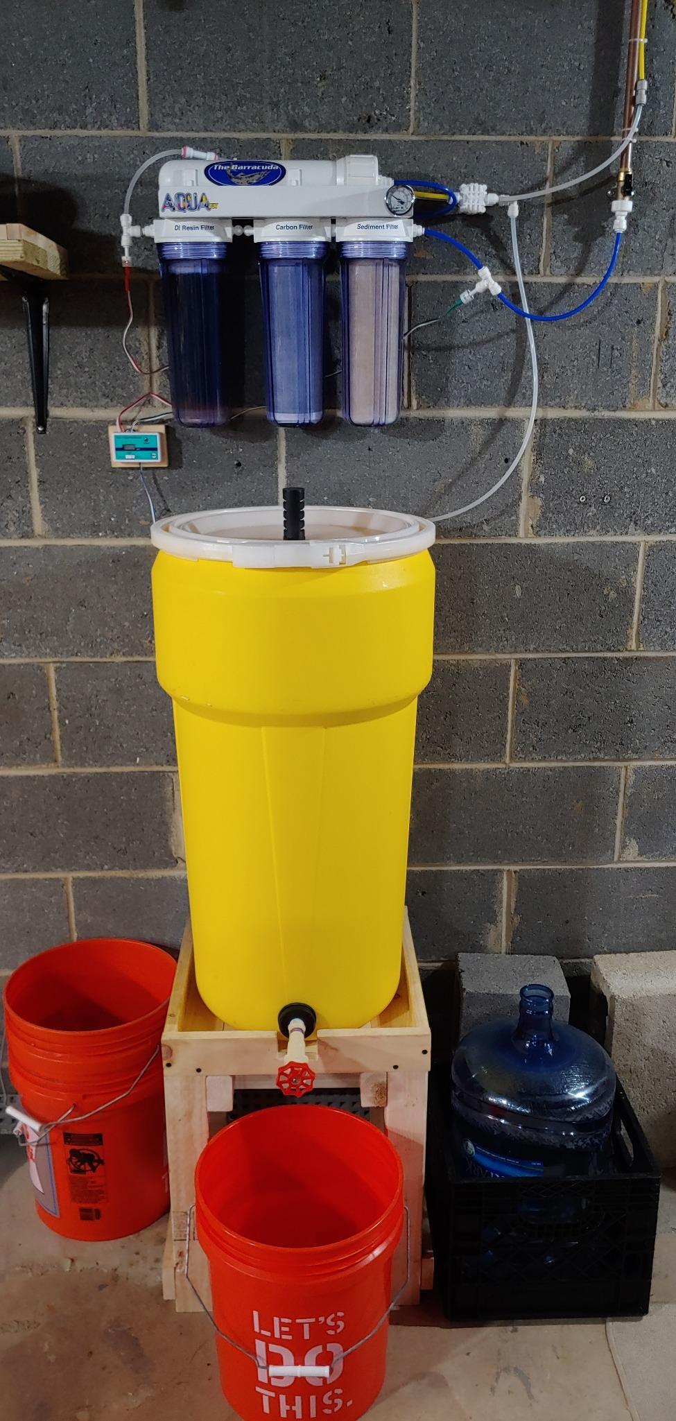 The AquaFX Barracuda 100 GPD RO/DI System customer photo 1