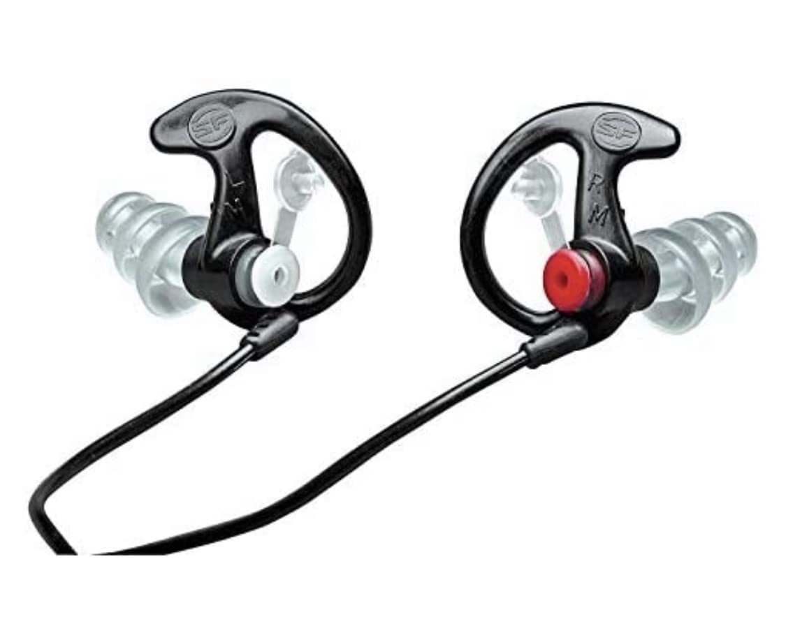 SureFire EP4 Sonic Defenders Plus Filtered Earplugs, Triple flanged Design, Reusable, Black, Medium customer photo 2