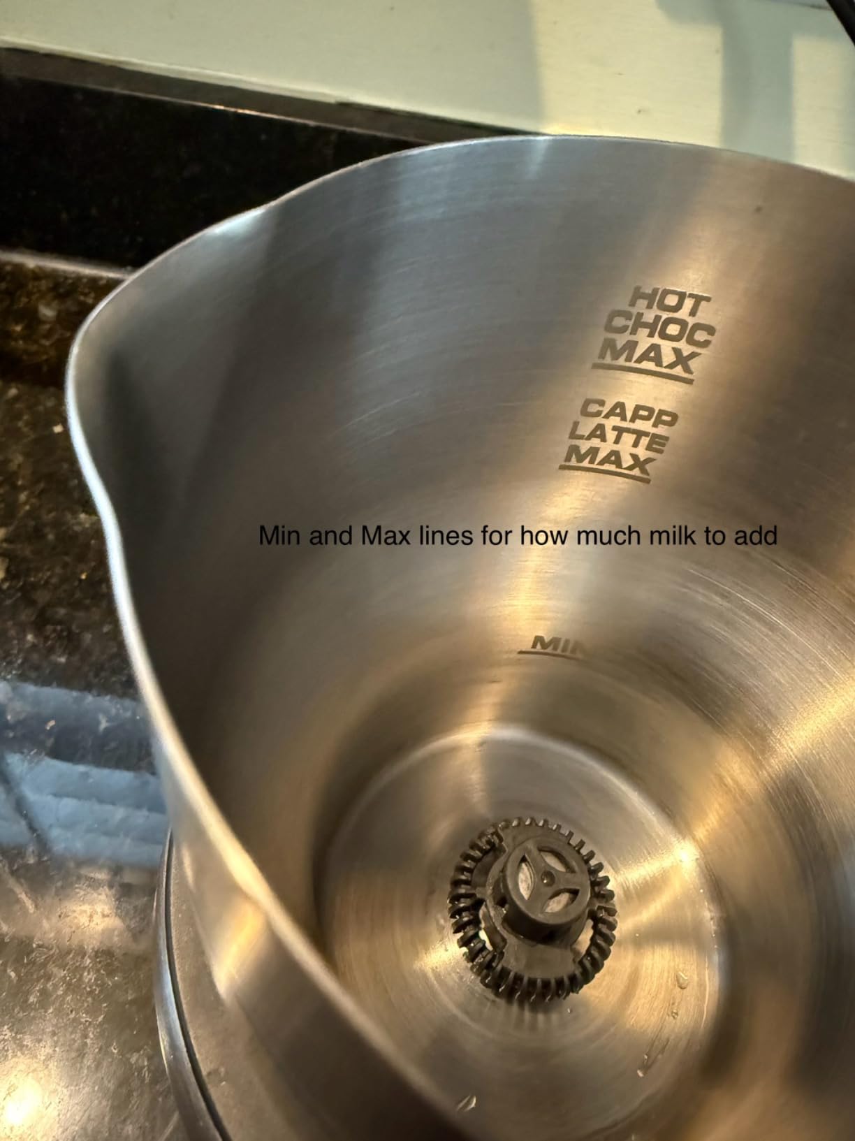 Breville BMF600XL Milk Café Frothe, Brushed Stainless Steel customer photo 1
