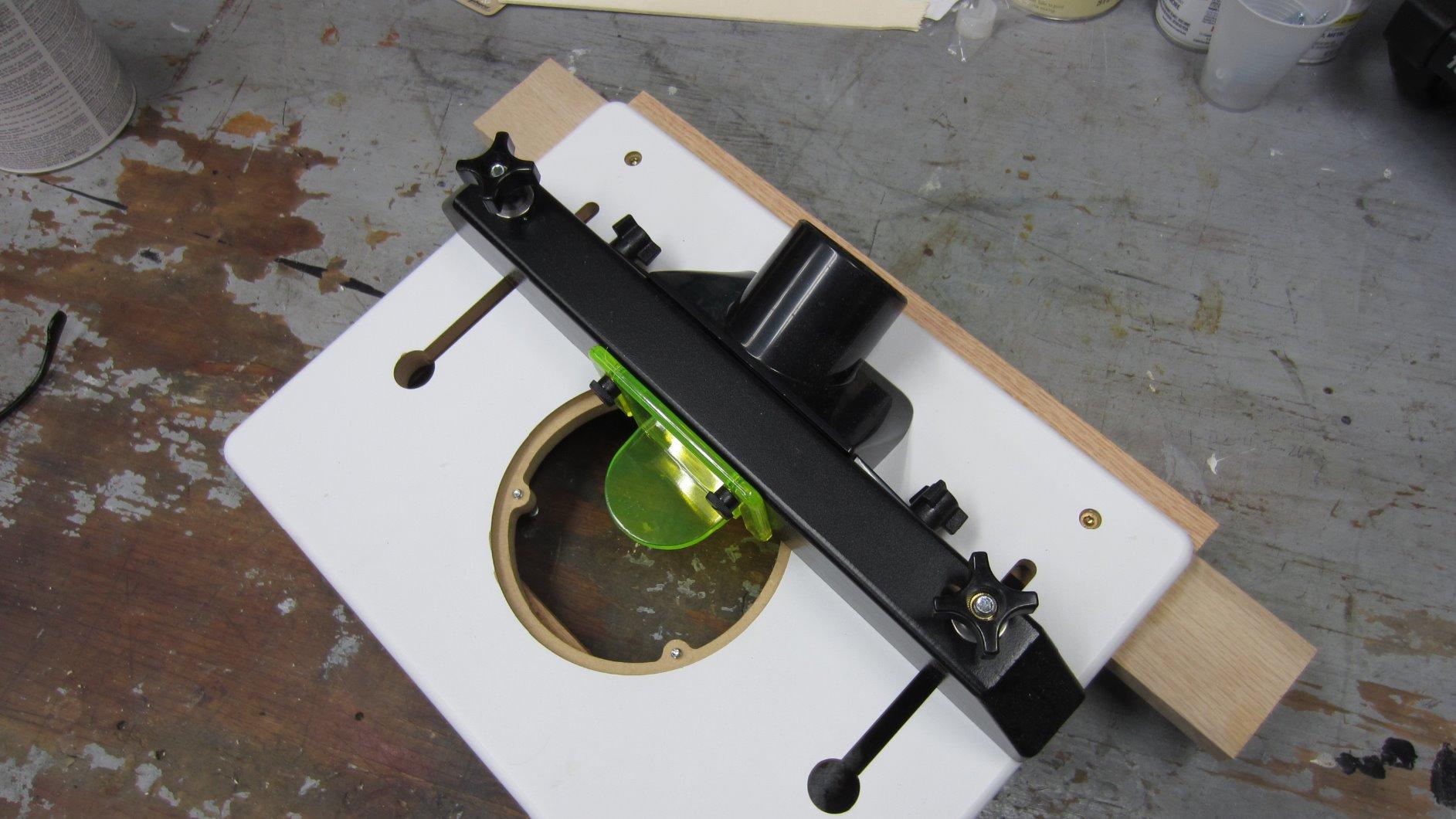 Rockler Trim Router Table with Bit Guard, Adjustable Compact Router Table customer photo 2
