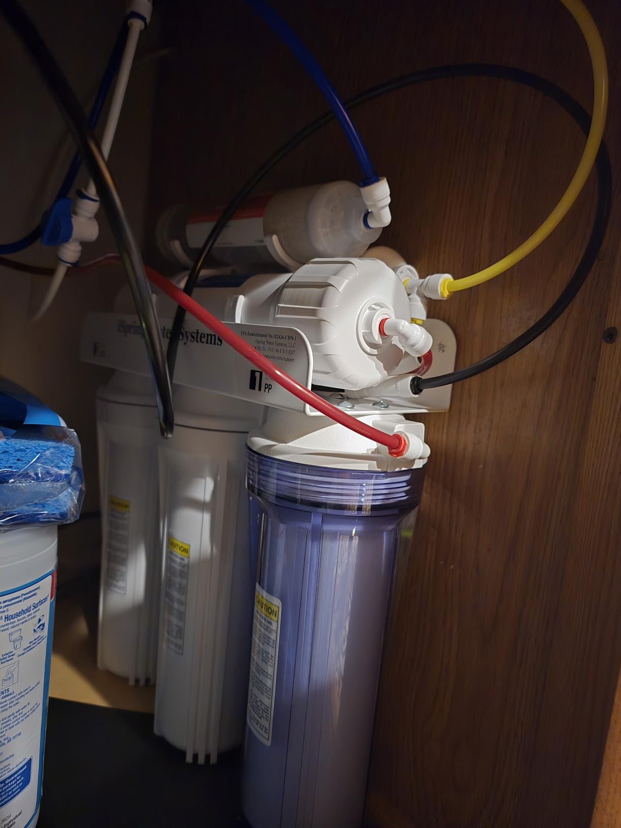 iSpring RCC7AK-BN NSF Certified, 75 GPD, Alkaline 6-Stage Reverse Osmosis System, pH+ Remineralization RO Water Filter System Under Sink Patented Top-Mounted Faucet Design for Easy Installation customer photo 1
