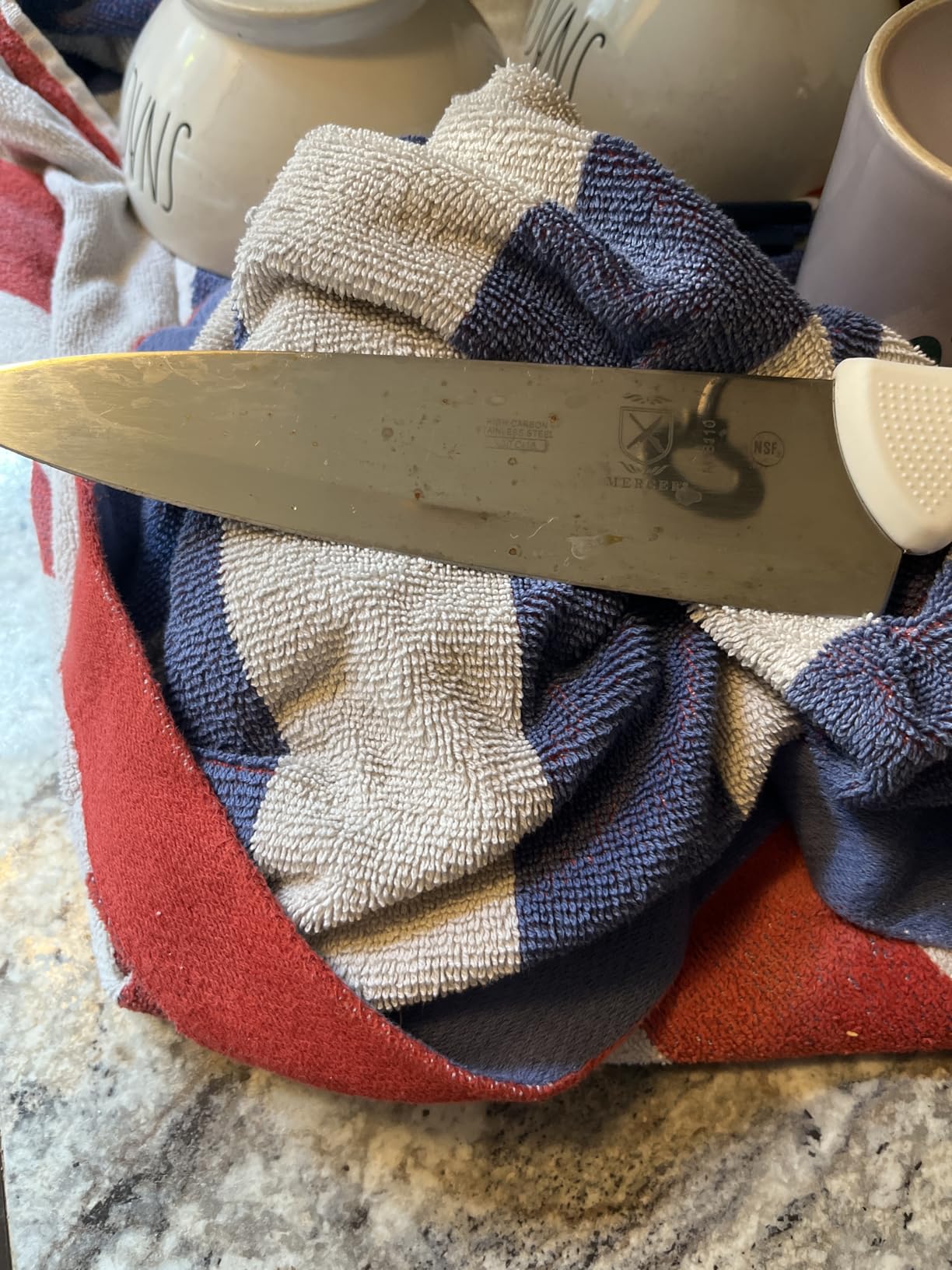 Mercer Culinary Ultimate White, 8 Inch Chef's Knife customer photo 2