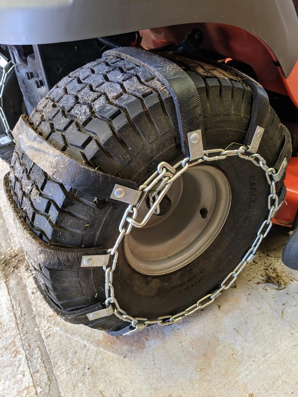 TerraGrips Tire Chains (22x9.5-12, 20x10-8 Carlisle Turf Saver/Master [ST90003] customer photo 2