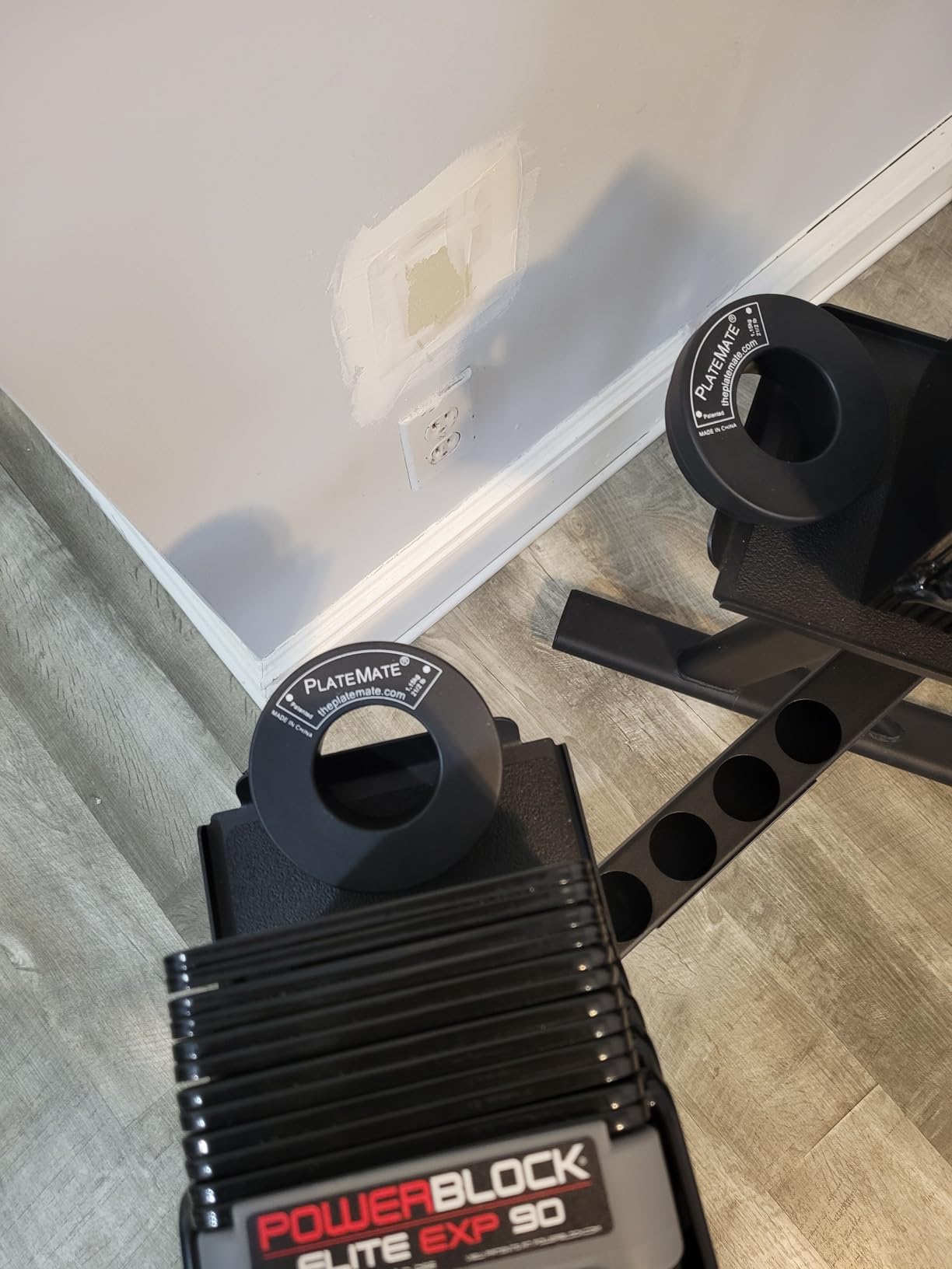 PowerBlock Elite EXP Adjustable Dumbbells, Sold in Pairs, Stage 1, 5-50 lb. customer photo 2