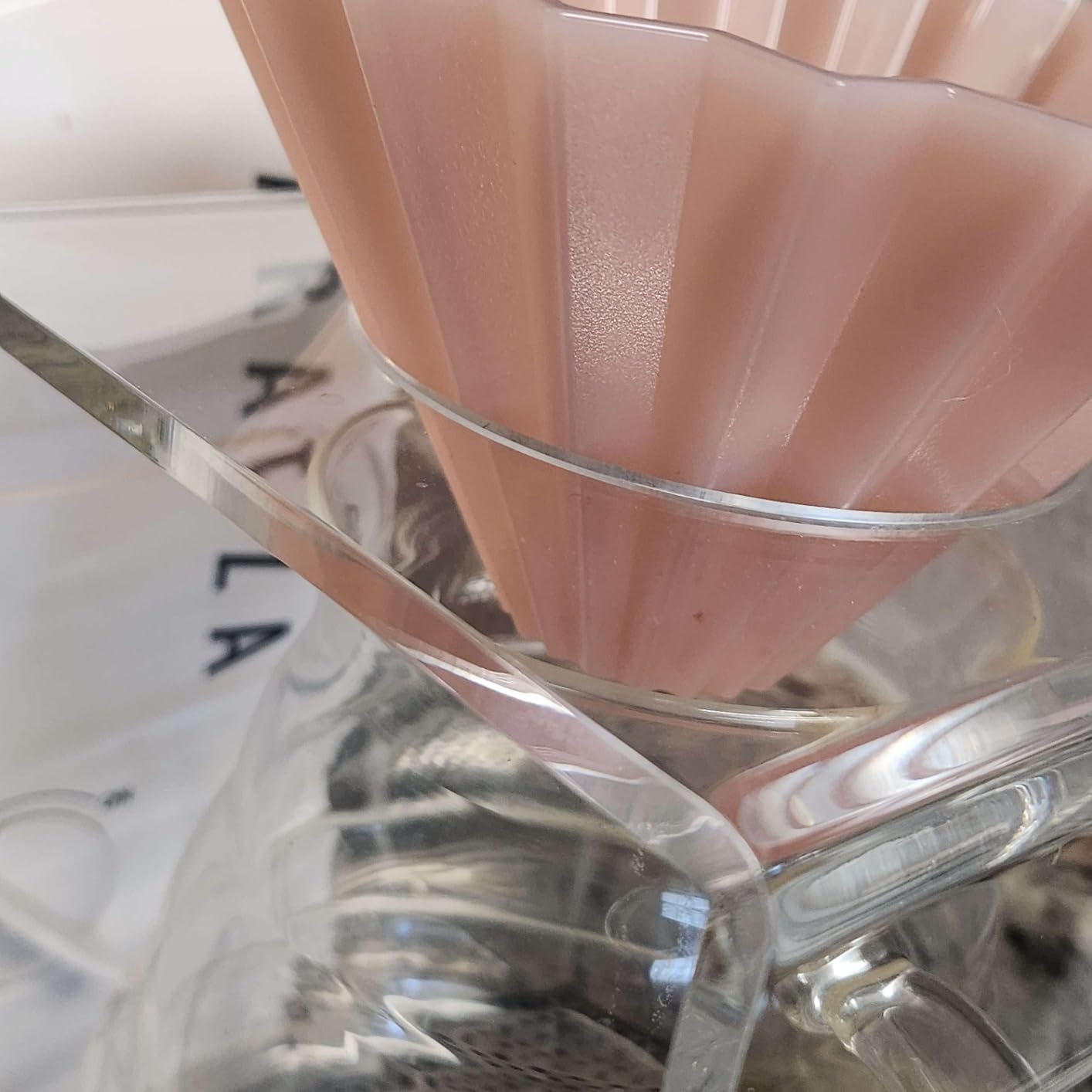 HARIO, V60 Coffee Dripper Acrylic Stand With Drip Tray customer photo 1