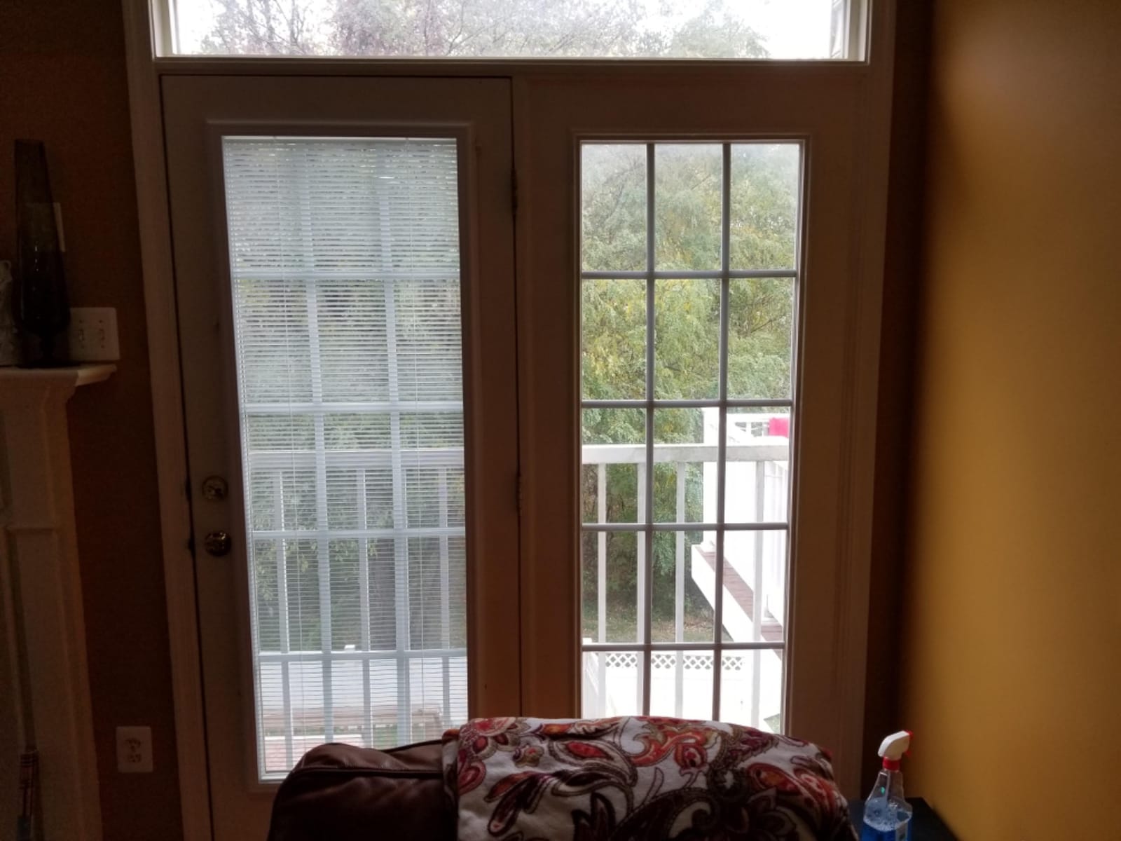 ODL Add-On Blinds for Raised Frame Doors Only — Installs Over Existing Door Glass — 24