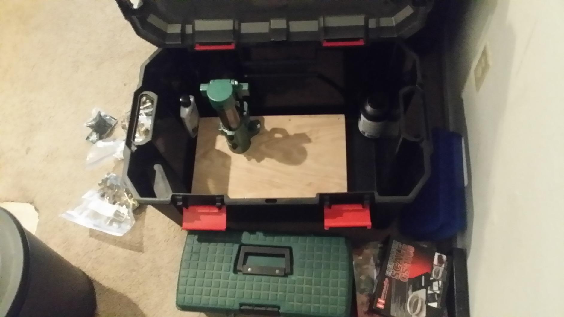 RCBS Summit Single Stage Reloading Press – Cast Iron C Frame – Green customer photo 1