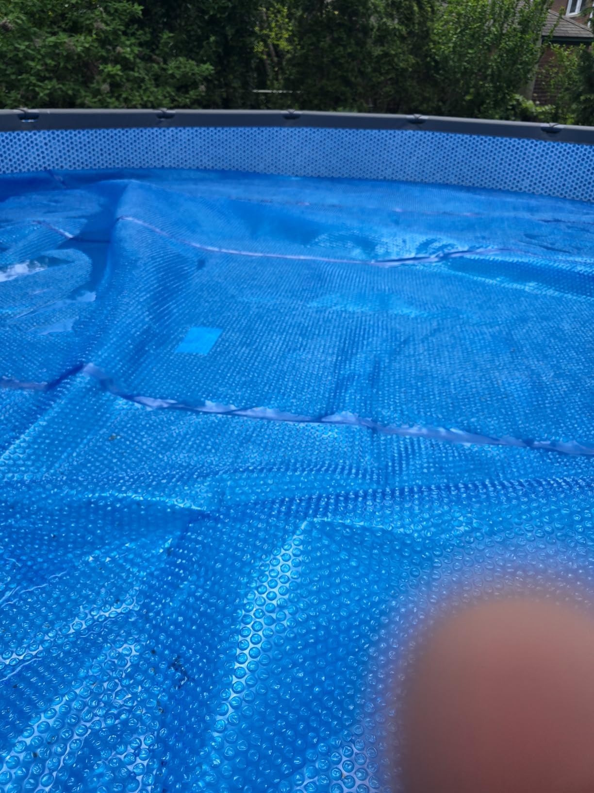 Sun2Solar Blue 24 ft Round Pool Solar Cover | 12 Mil | Heat Retaining customer photo 1