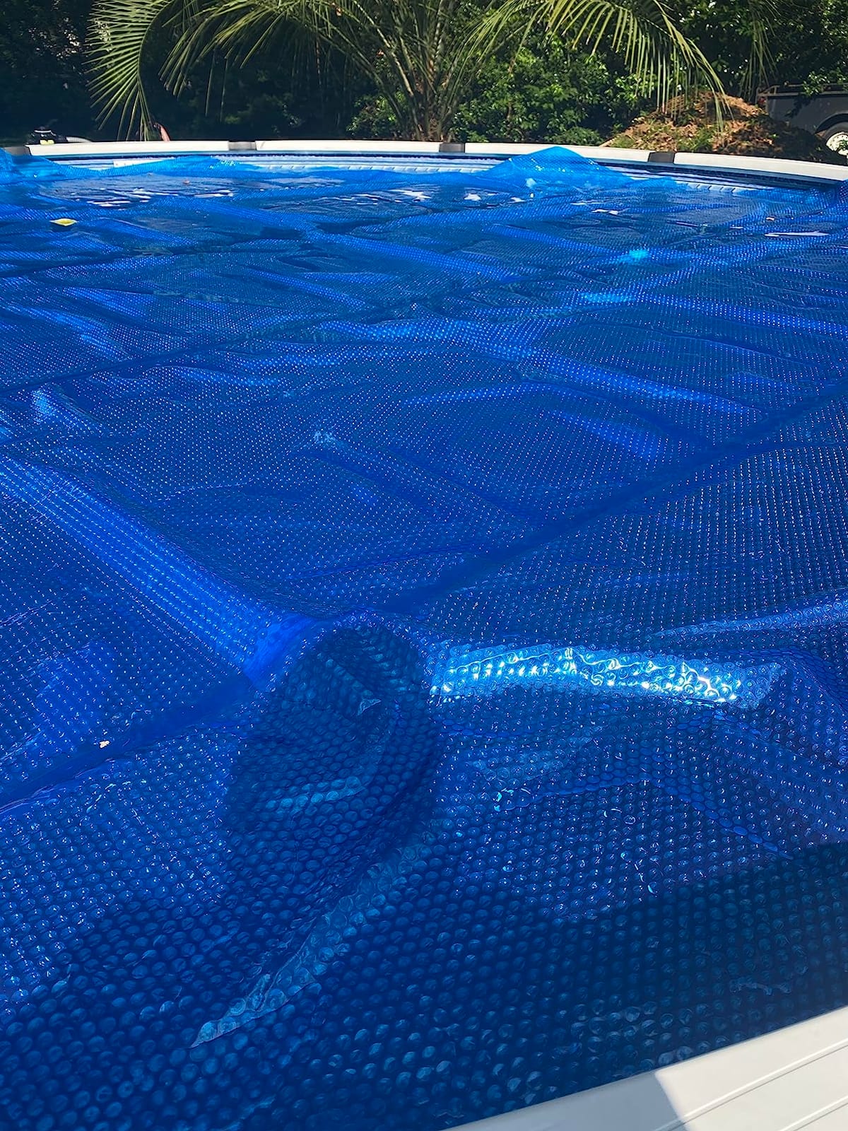 Sun2Solar Blue 24 ft Round Pool Solar Cover | 12 Mil | Heat Retaining customer photo 2