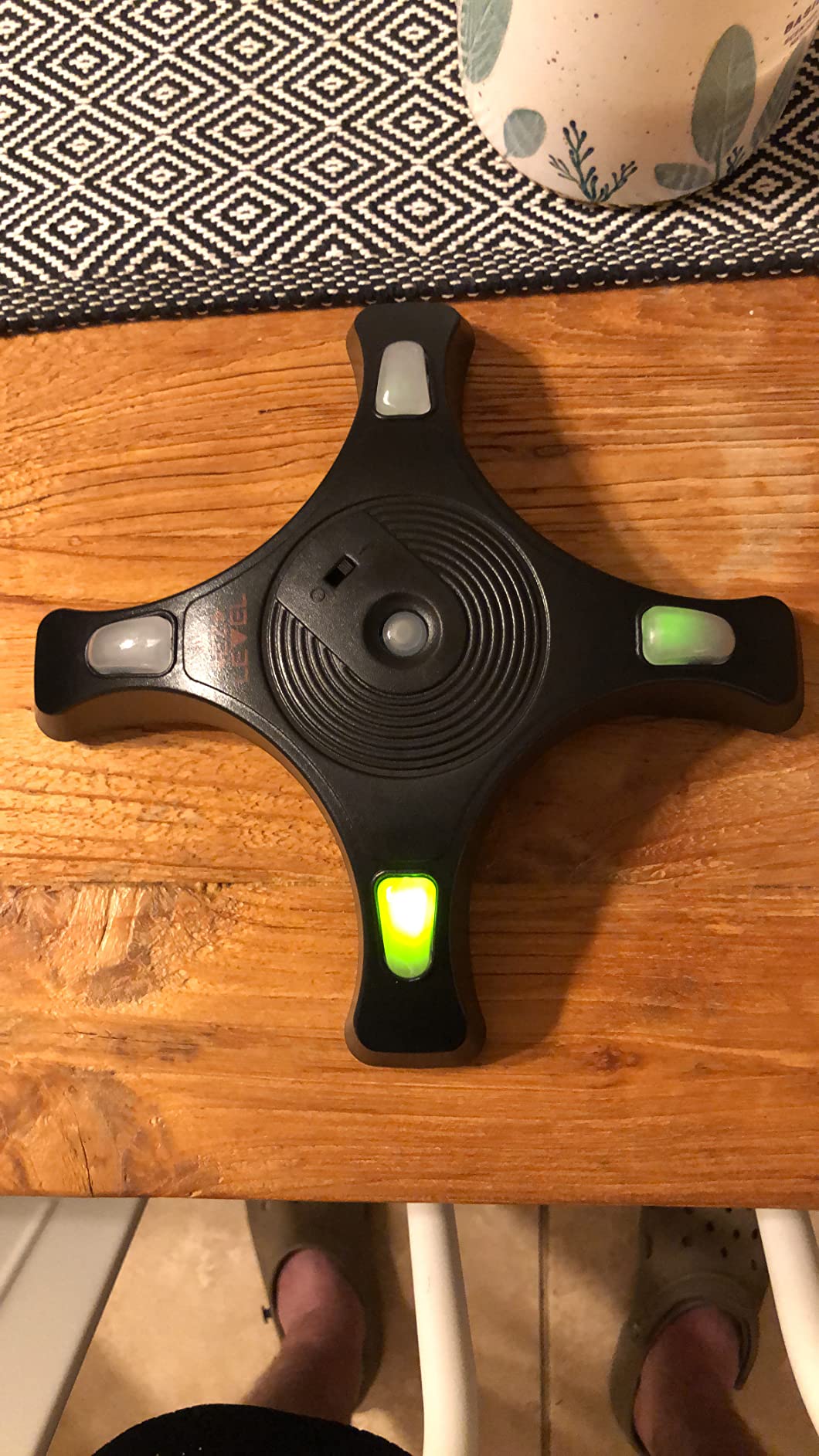 Camco Camper EZ Level - Easy RV Leveling System - Features Illuminated Indicator Lights & Automatic Shut-Off Function when Not In-Use - Includes Pre-Installed On/Off Switch (25505) customer photo 1
