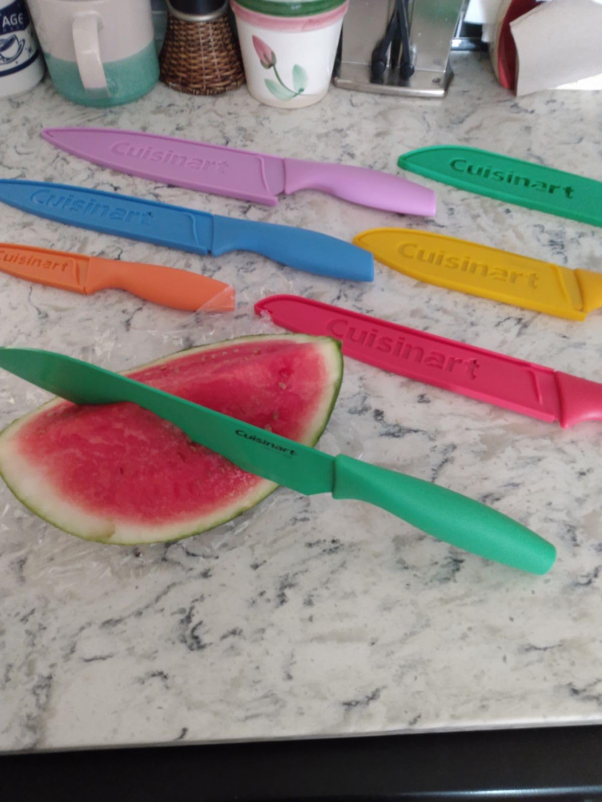 Cuisinart C55-01-12PCKS Collection 12-Piece Knife, Multicolor Advantage-Cutlery-Set, Multi-colored customer photo 2