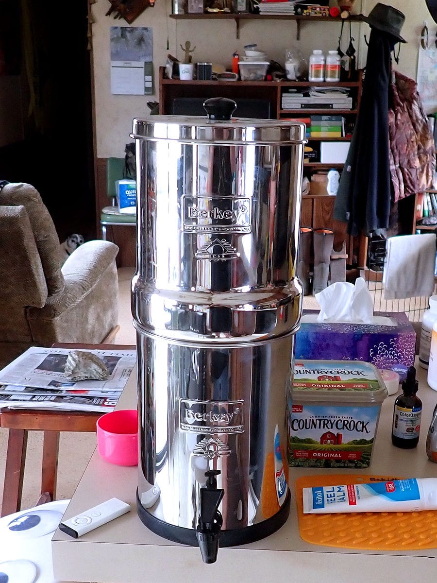 Travel Berkey Gravity-Fed Water Filter with 2 Black Berkey Elements–Enjoy Potable Water While Camping, RVing, Off-Grid, Emergencies, Every Day at Home customer photo 2