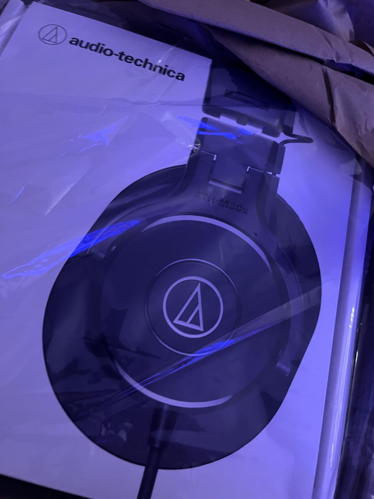 Audio-Technica ATH-M30x Professional Studio Monitor Headphones, Black customer photo 1