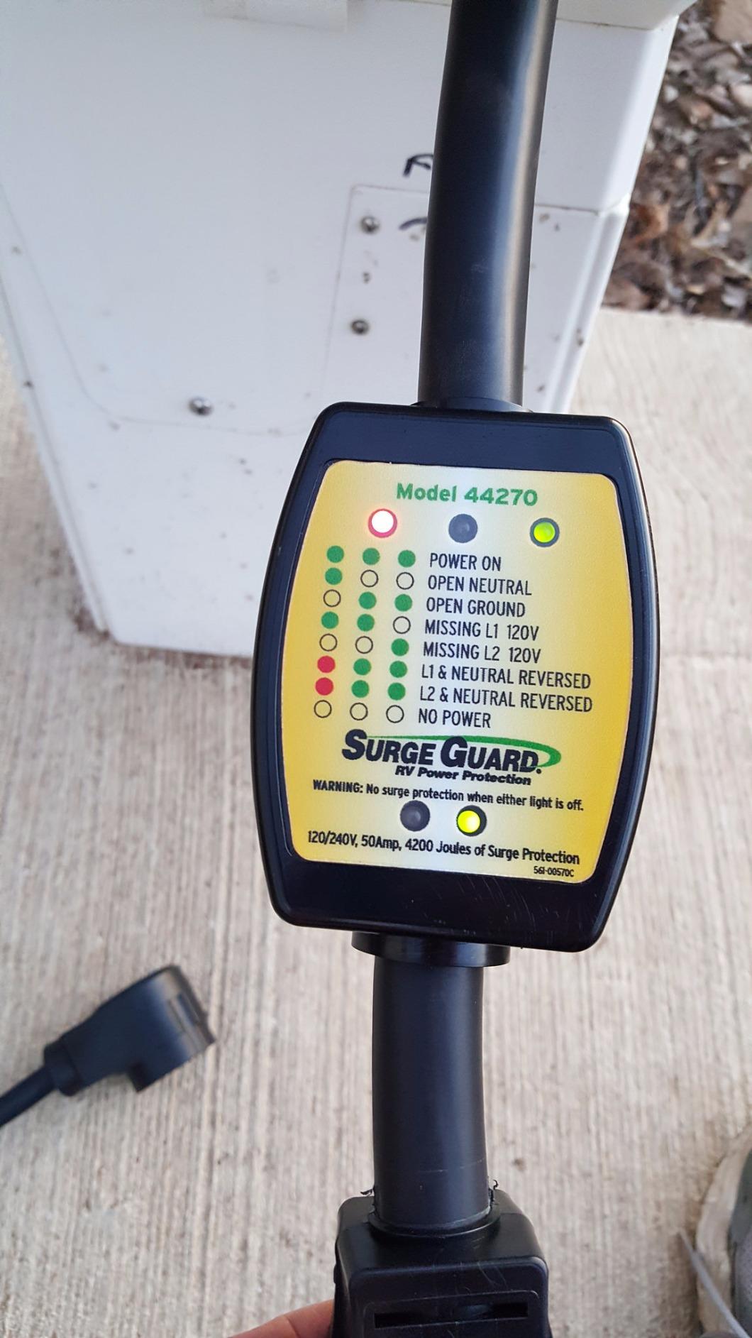 Southwire Surge Guard 44270 Entry Level Portable Surge Protector - 50 Amp customer photo 2