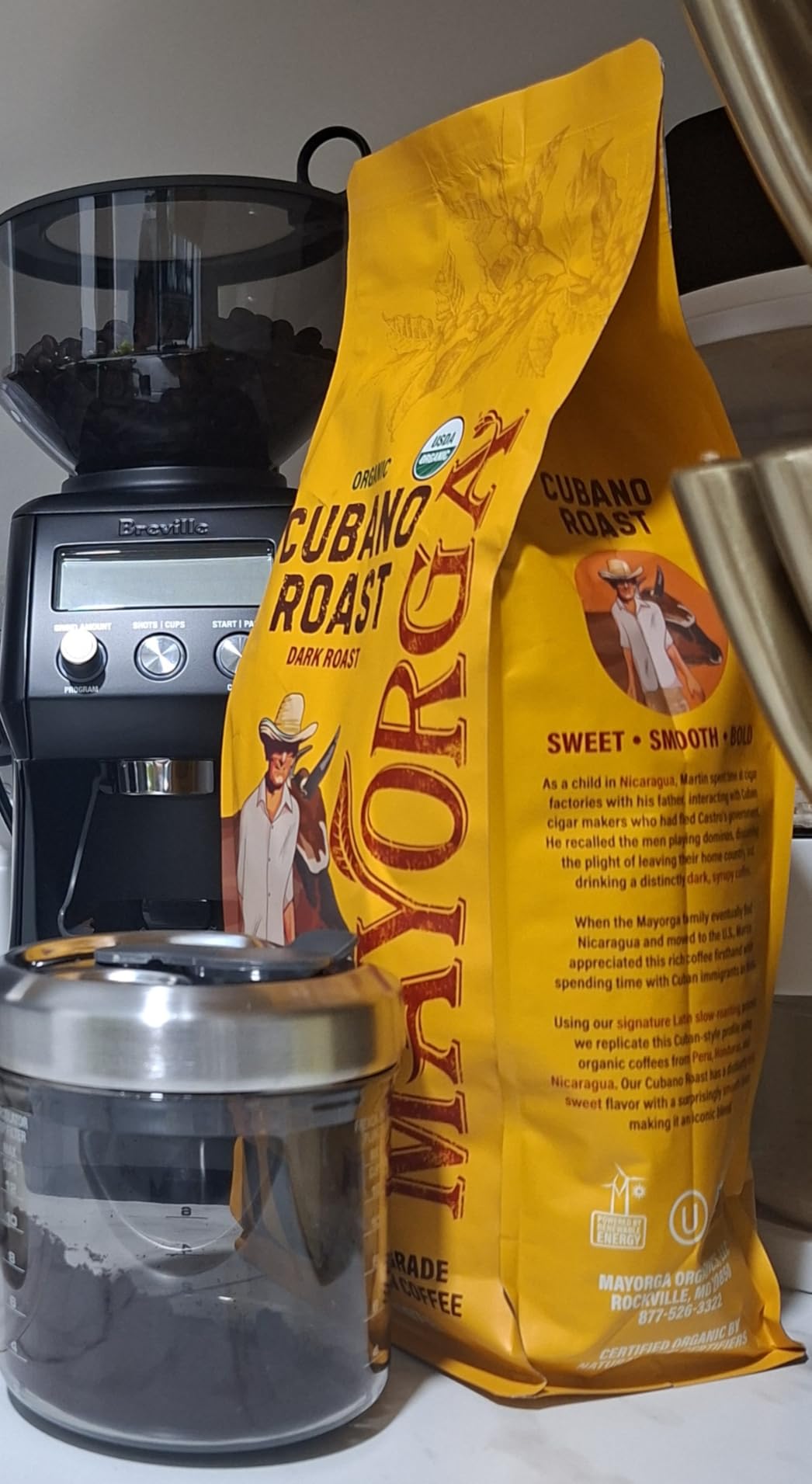 Breville BCG820BSS Smart Grinder Pro, Brushed Stainless Steel customer photo 2