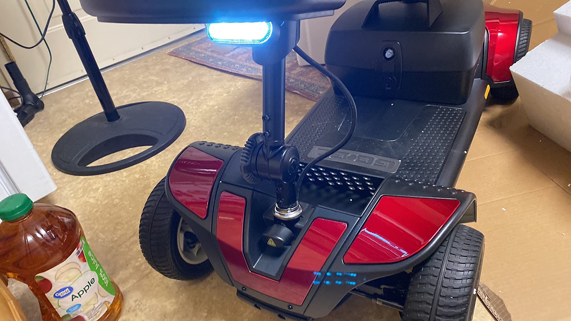 Pride Mobility S74 Go-Go Sport 4-Wheel Electric Mobility Scooter for Adults with Free Challenger Mobility Accessory customer photo 1