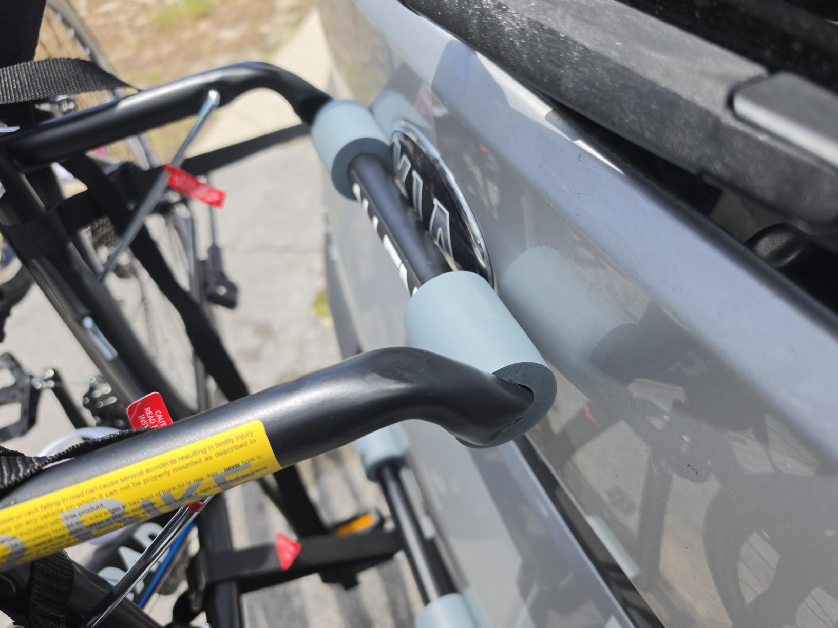 Allen Sports Deluxe 2-Bike Trunk Mount Rack, Model 102DN-R, Black customer photo 1