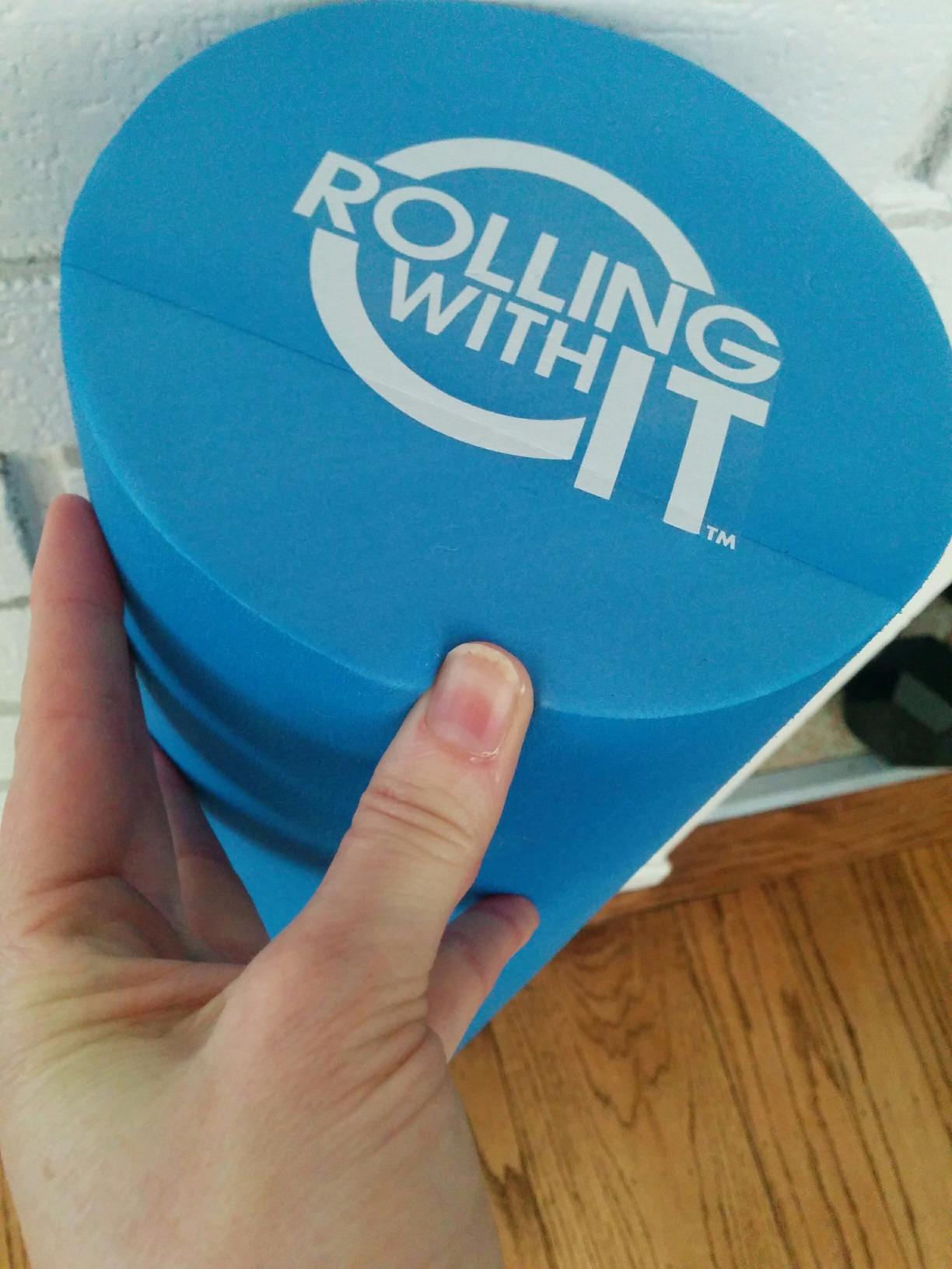 Rolling With It High Density Foam Roller for Physical Therapy customer photo 1