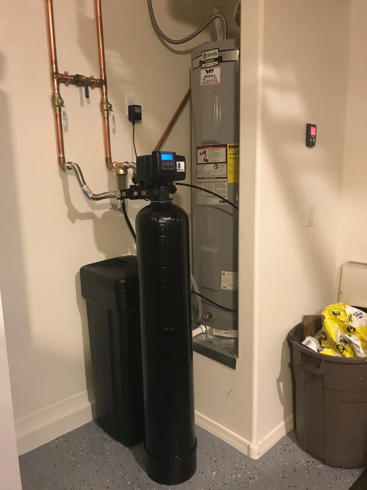 Fleck 5600 SXT Whole House Water Softener 32,000 Grains customer photo 2