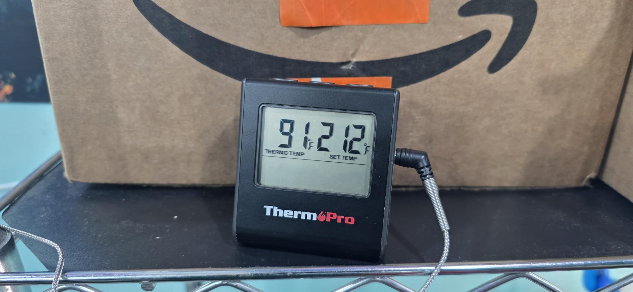 TempPro TempTrack Large LCD Digital Meat Thermometer for Cooking, Smoking customer photo 2
