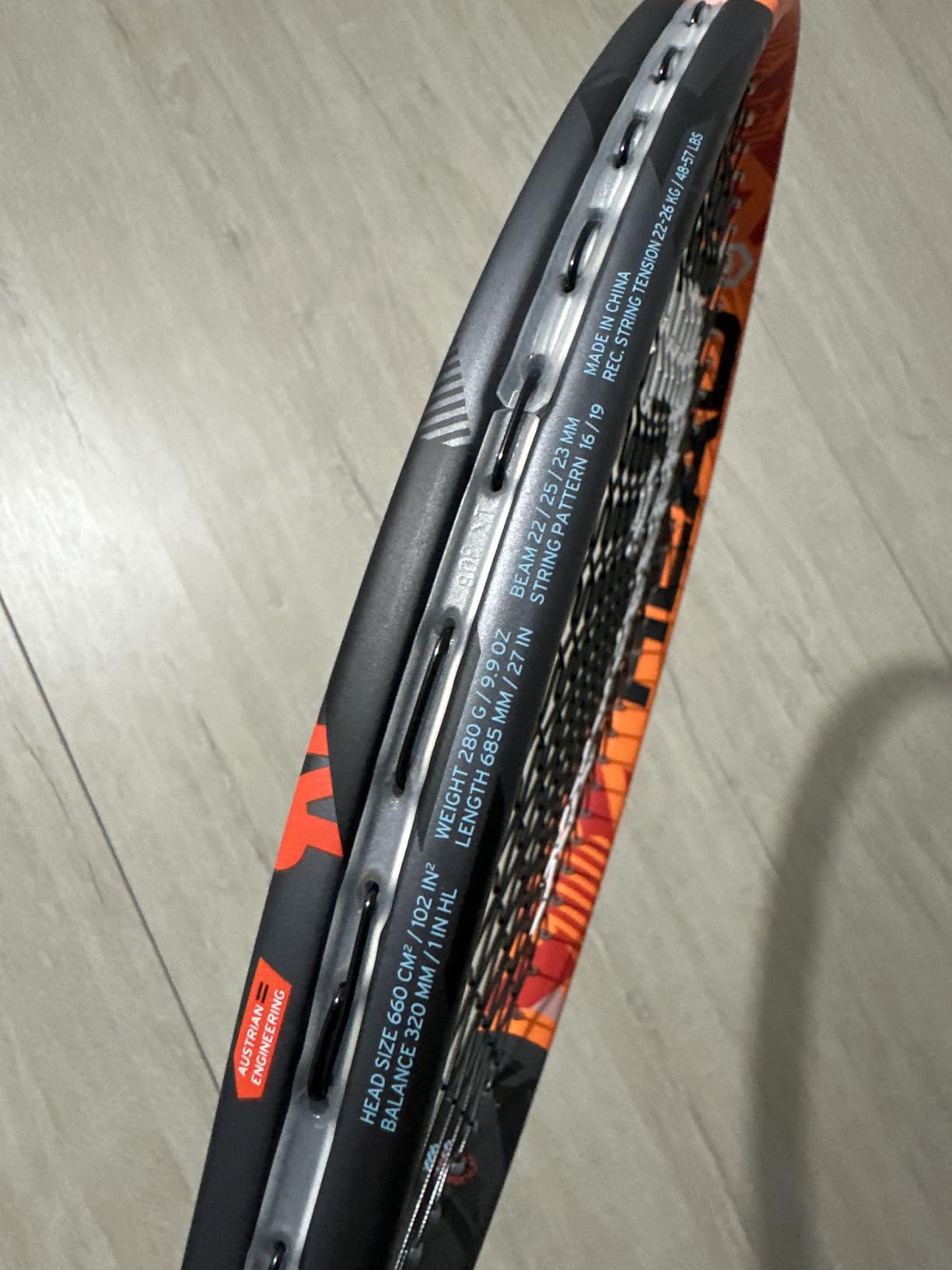 HEAD Graphene XT Radical S Tennis Racket - Pre-Strung 27 Inch Graphite Racquet customer photo 2