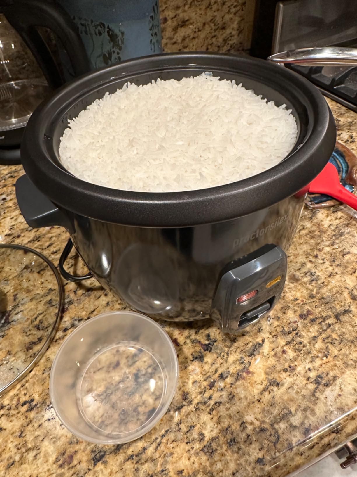Proctor Silex Rice Cooker & Food Steamer, 10 Cups Cooked (5 Cups Uncooked) customer photo 2