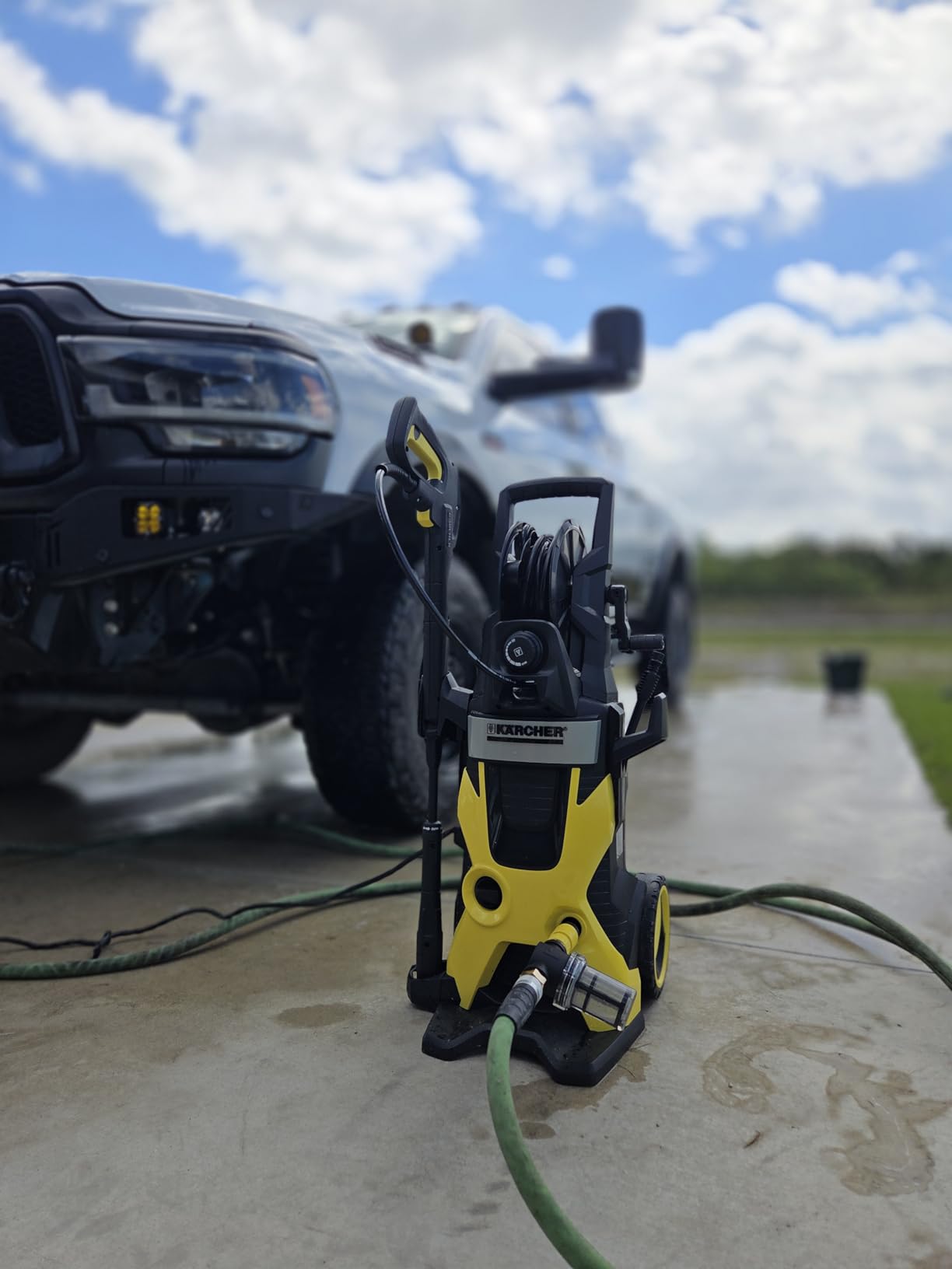 Kärcher Pressure Washer K 5 Premium, 1.4 GPM with Hose Reel customer photo 1