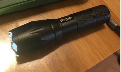 PeakPlus Rechargeable Tactical Flashlight LFX1000 (Rechargeable Battery and Charger Included) - High Lumens LED, Super Bright, Zoomable, 5 Modes, Water Resistant - Best Camping, Emergency Flashlights customer photo 1