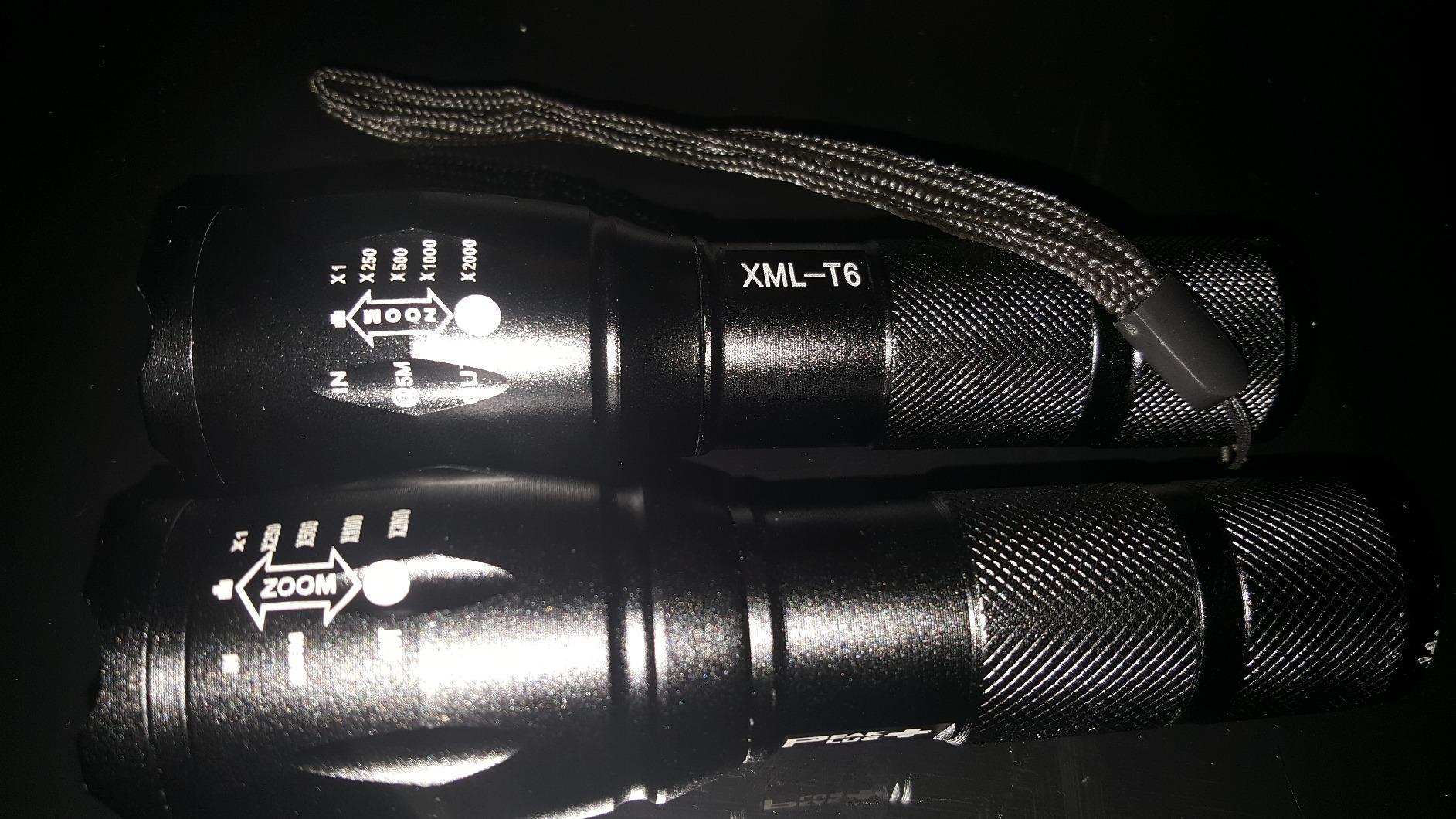 PeakPlus Rechargeable Tactical Flashlight LFX1000 (Rechargeable Battery and Charger Included) - High Lumens LED, Super Bright, Zoomable, 5 Modes, Water Resistant - Best Camping, Emergency Flashlights customer photo 2