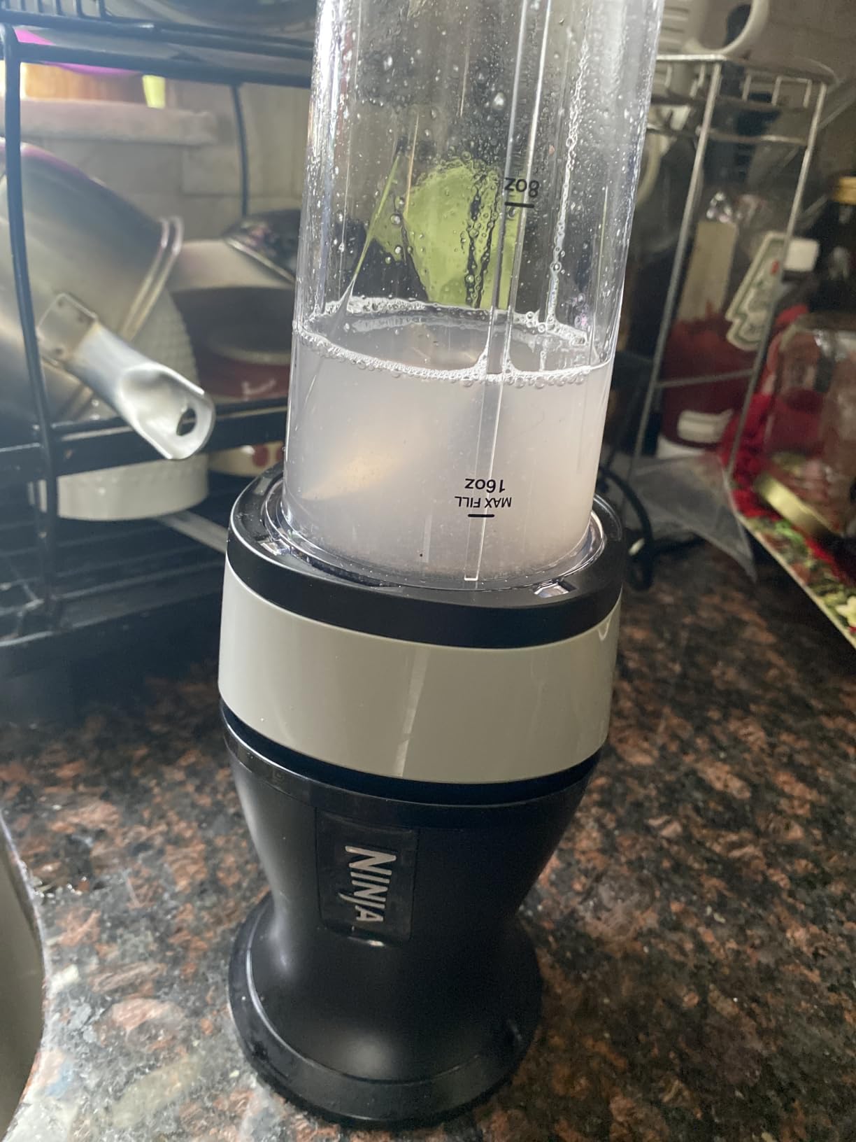 Ninja Fit Compact Personal Blender, 700W, (2) 16oz Cups, QB3001SS customer photo 1