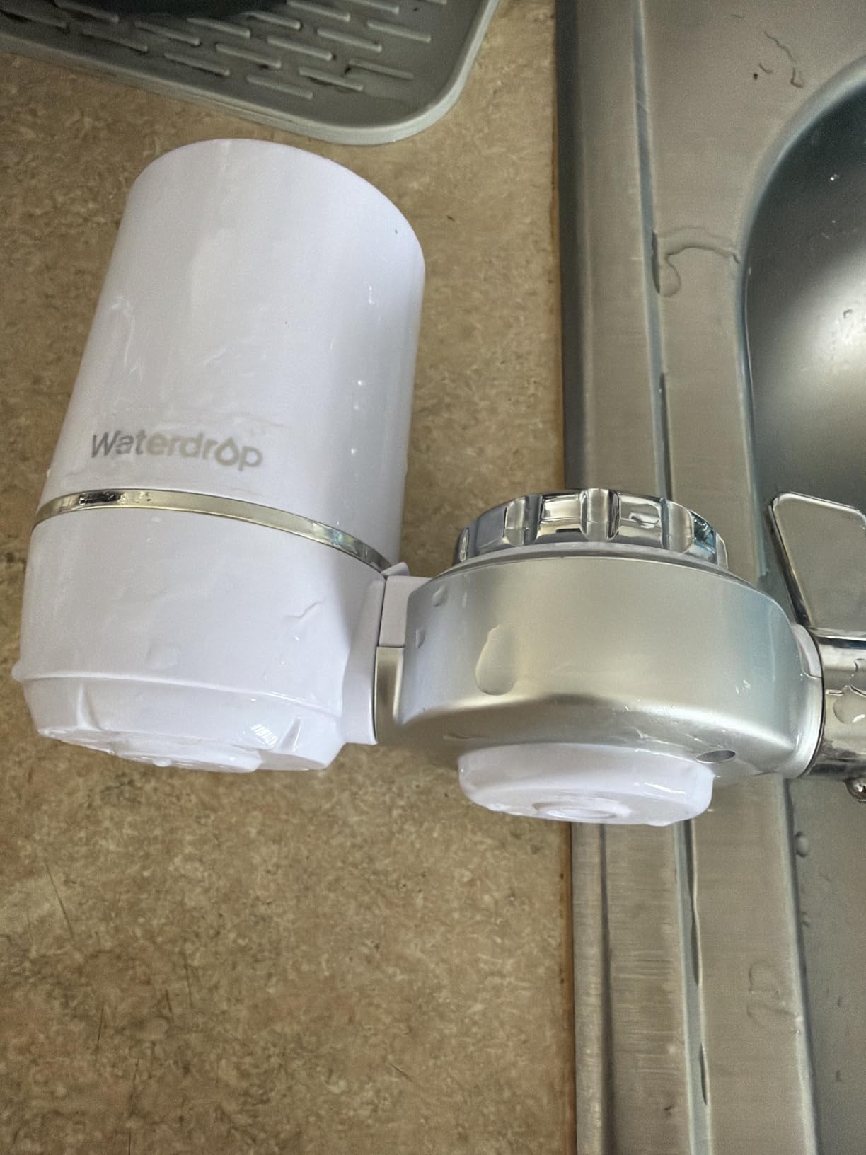 Waterdrop FC-01 Water Filter for Sink Faucet, 320 Gallons customer photo 2