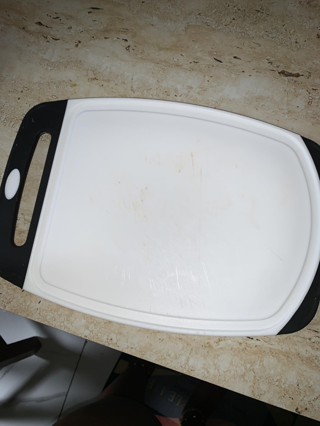 GORILLA GRIP BPA-Free Reversible Kitchen Cutting Board, Set of 3, Black customer photo 2