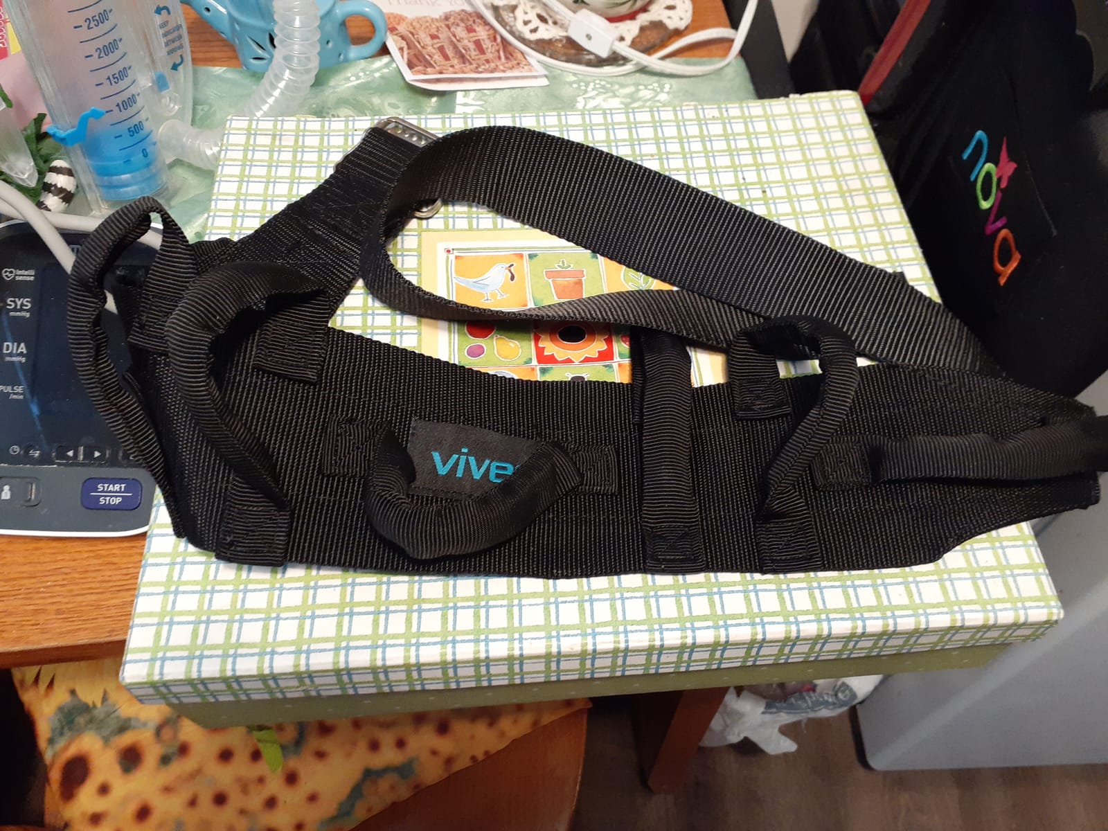 Vive Gait Belt (350lbs) Transfer Belt with Handles - Medical Nursing Safety customer photo 1