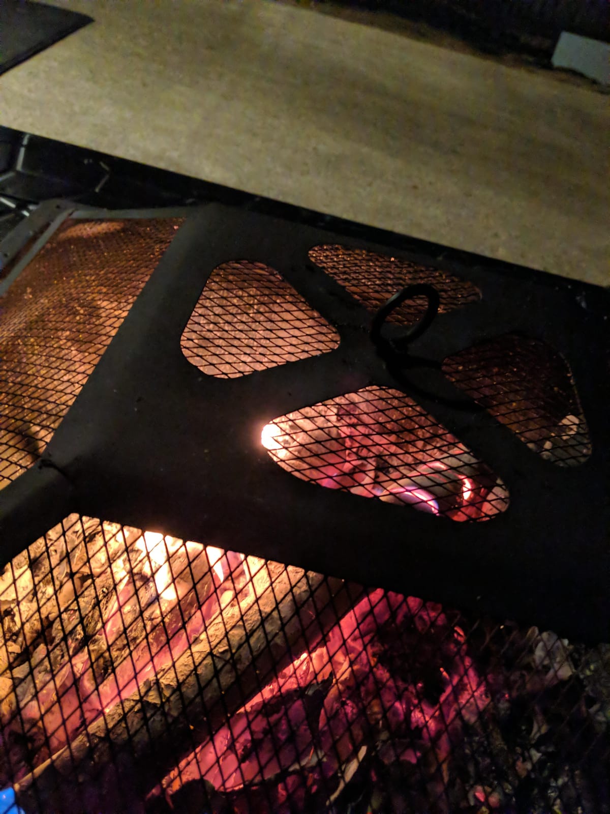 ZENY 32 inch Outdoor Fire Pit with Grill customer photo 2