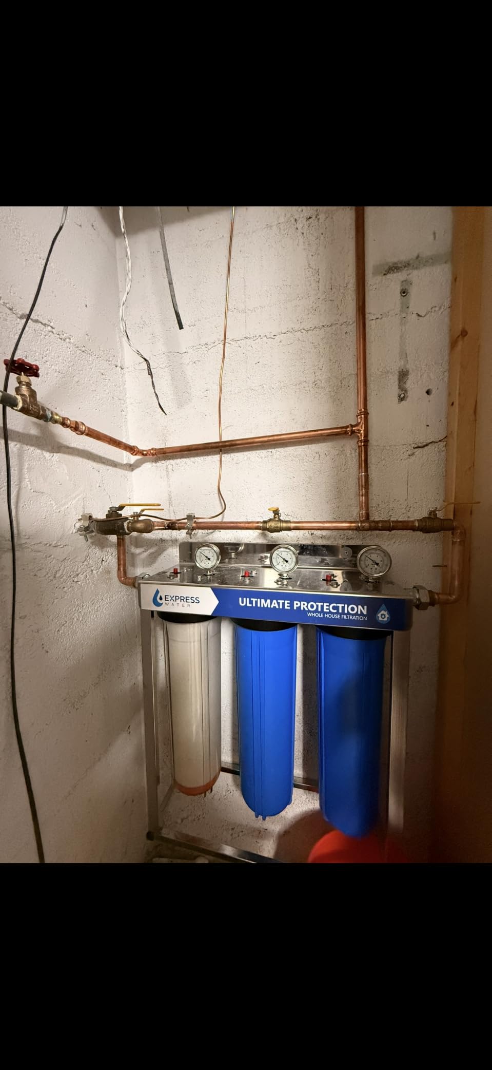 Express Water Whole House Water Filter System, Anti-Scale, 3-Stage customer photo 1
