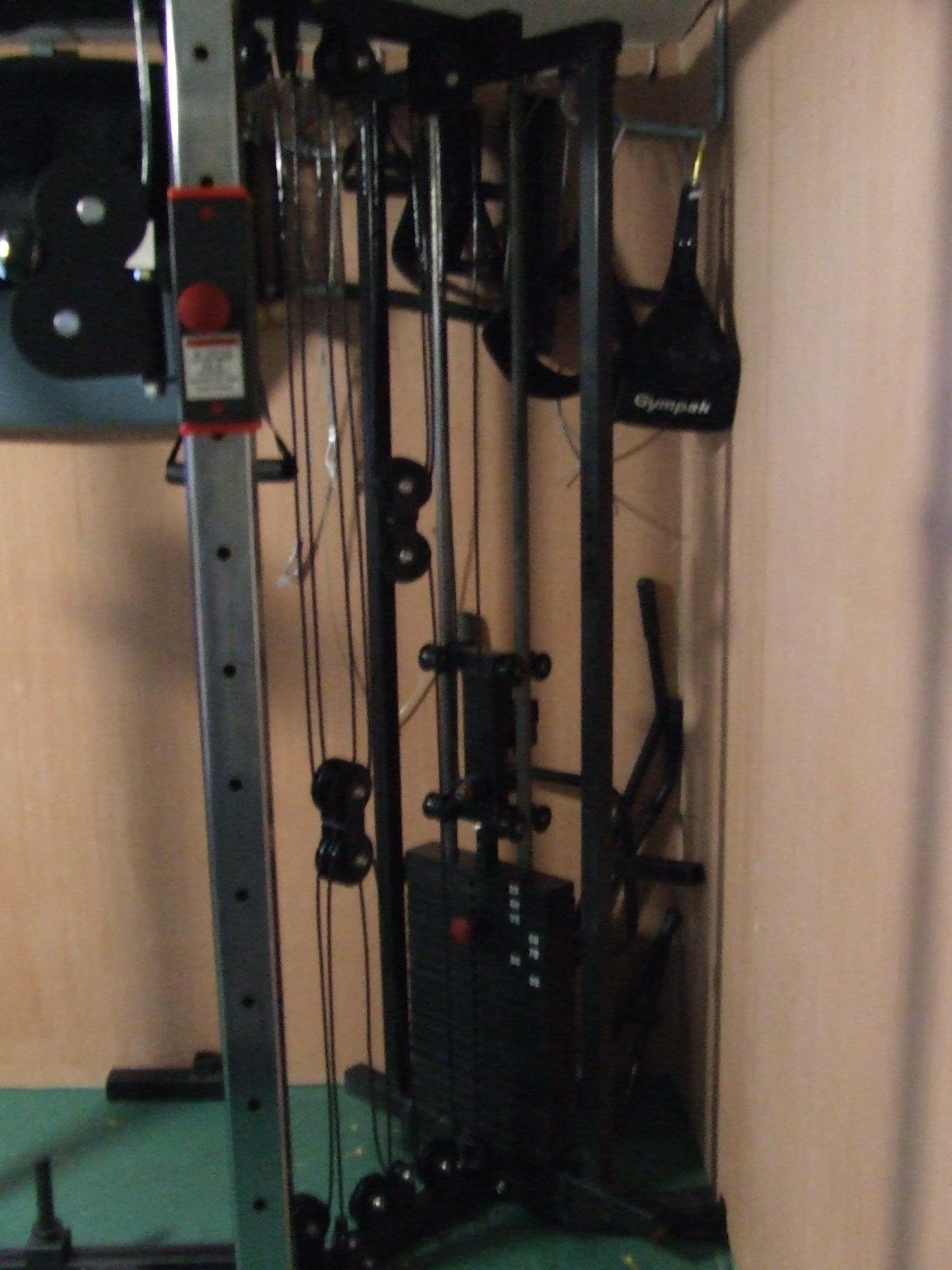 Valor Fitness Cable Crossover Machine - 17 Adjustable Positions with Pull Up Bars and Optional Bundle Attachments Max Weight 200 lb. Plate Loaded Pulley System for Home Gym Power Workout customer photo 1